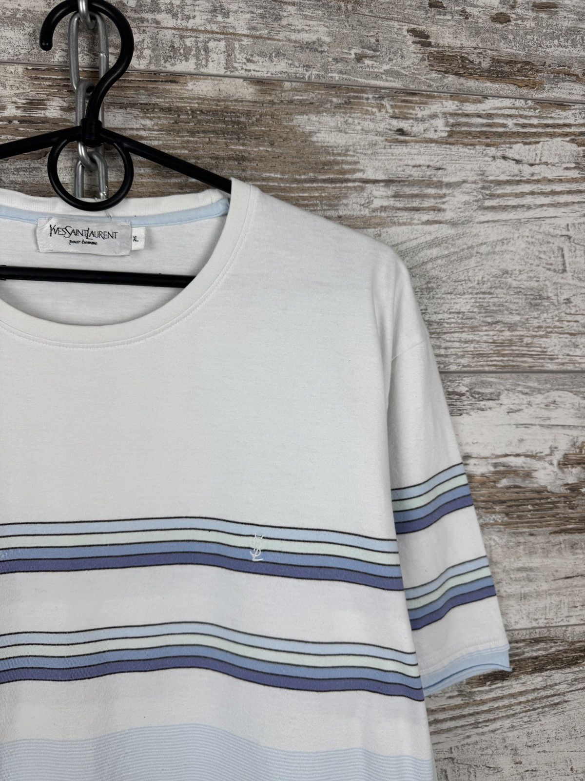 Vintage × Yves Saint Laurent Vintage Yves Saint Laurent YSL T-shirt summer CandysCall 90s Size US XL / EU 56 / 4 - 3 Thumbnail