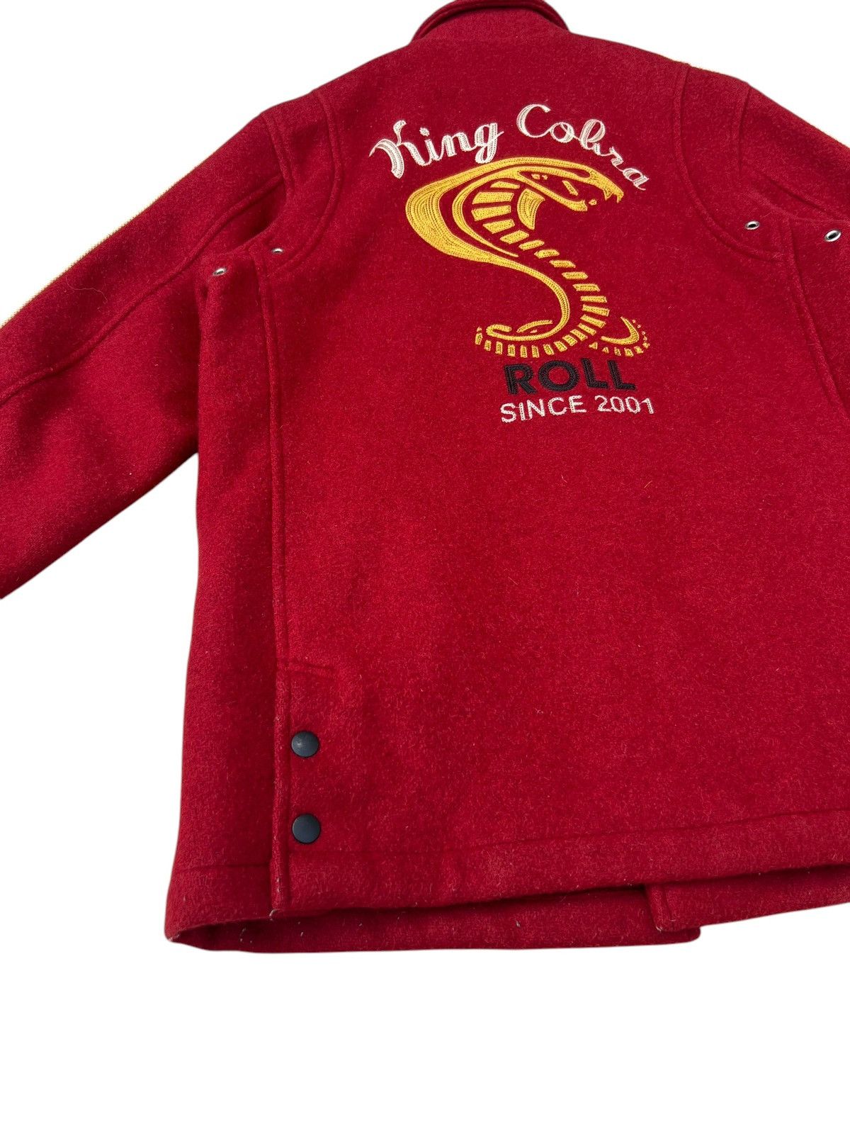 Freewheelers 2000s ROLL Japan King Cobra Wool Coat Jacket Size US M / EU 48-50 / 2 - 6 Thumbnail