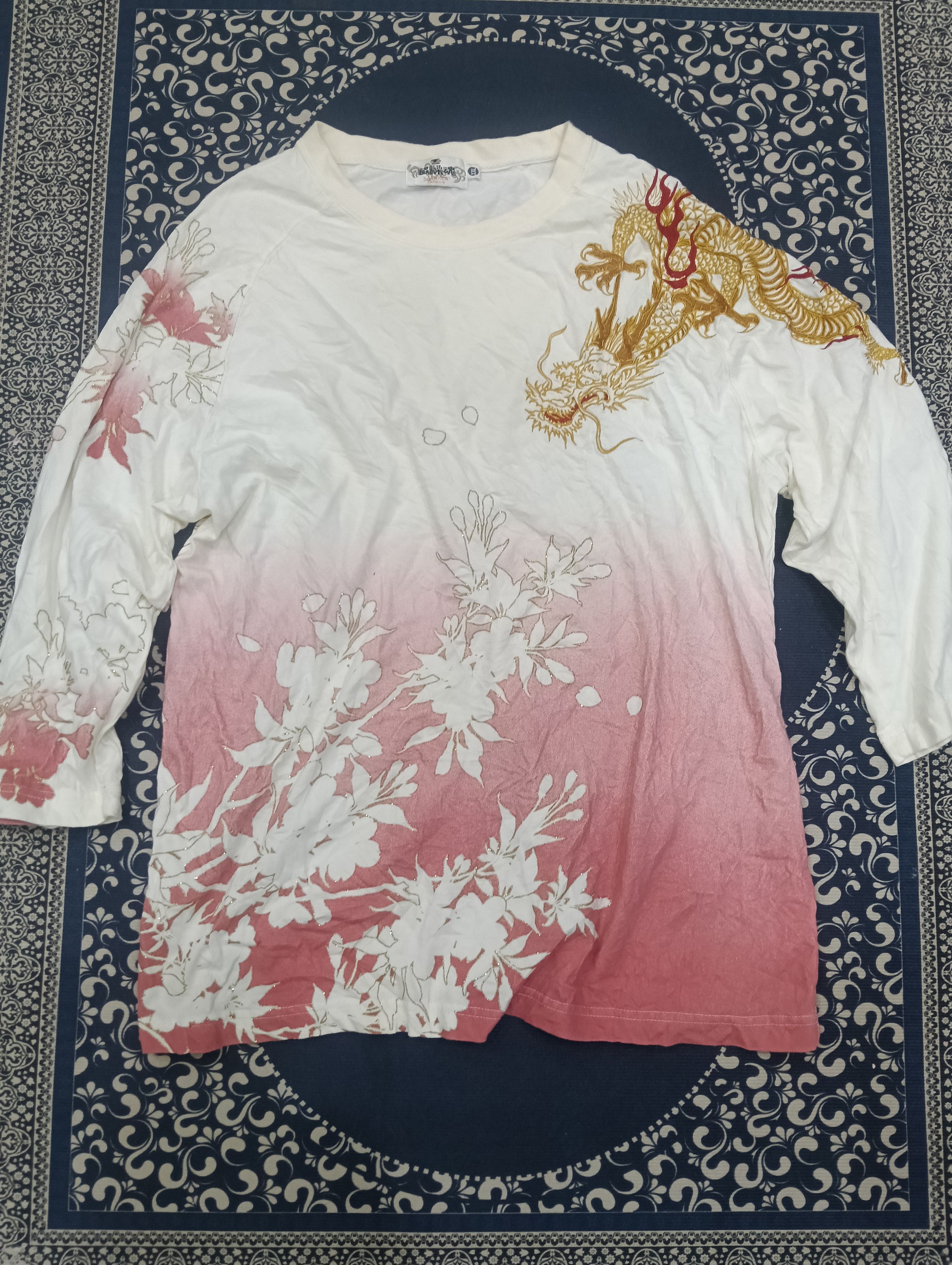 Karakuri Tamashii Dragon Fly Karakuri Like 3q Shirt Size US XXL / EU 58 / 5 - 2 Thumbnail