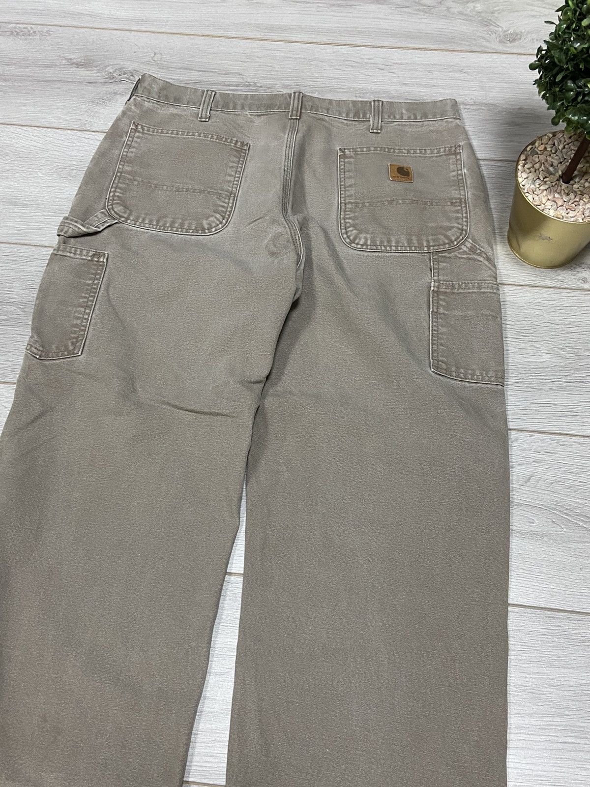 Carhartt Carhartt vintage work cargo pants distressed Size US 34 / EU 50 - 8 Thumbnail