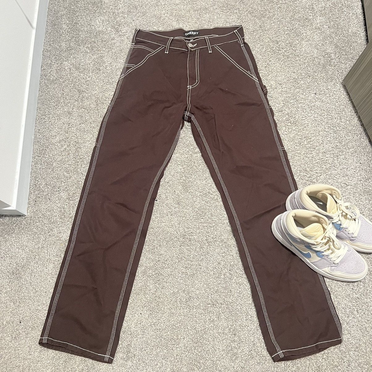 Cherry LA Cherry Leopard Dickies Pants | Grailed