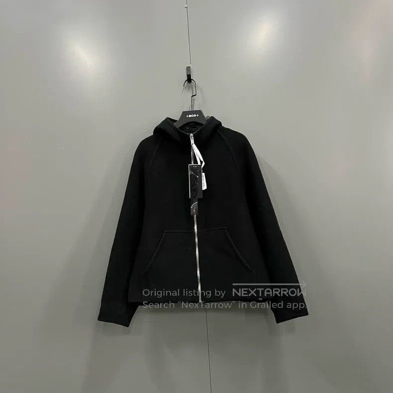 Givenchy Givenchy Size44 Wool and silk hooded knit jacket Size US M / EU 48-50 / 2 - 1 Thumbnail