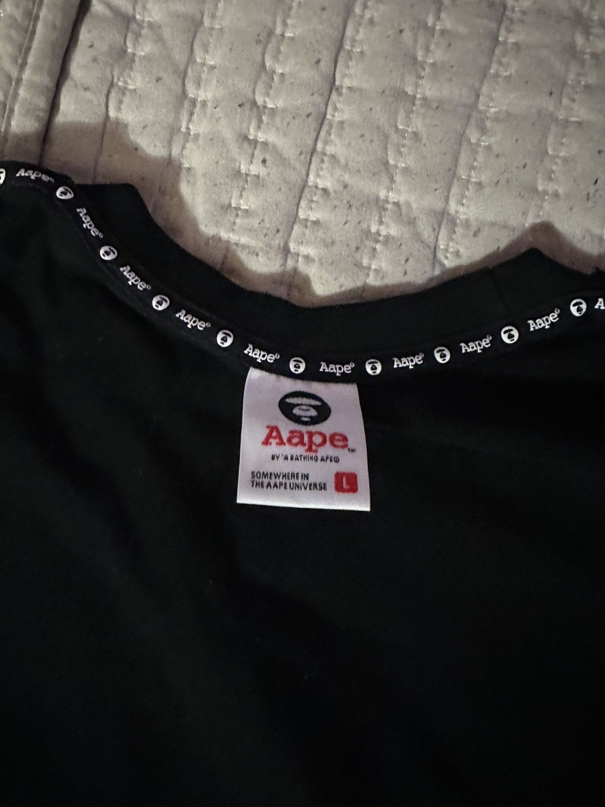 Aape AAPE LOGO PRINTED SHIRT Size US L / EU 52-54 / 3 - 3 Thumbnail