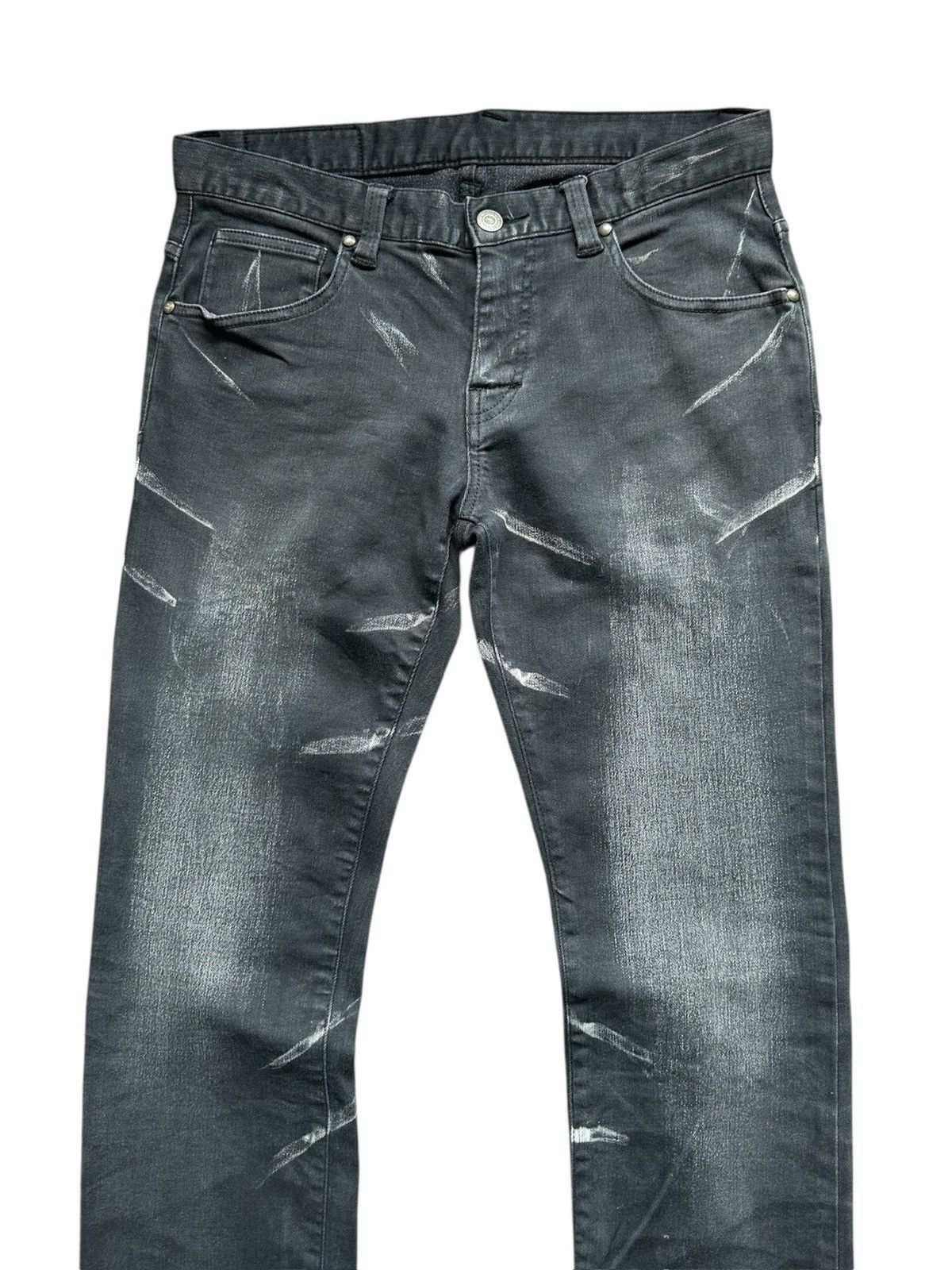 Tornado Mart AW2006 Tornado Mart whiskered j-rock goth denim Size US 31 - 4 Thumbnail