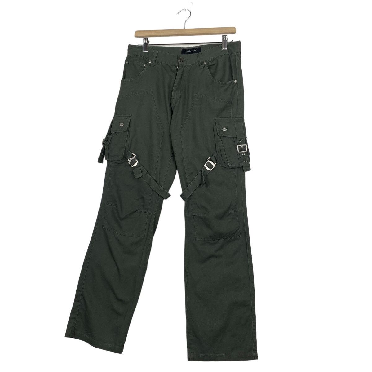 Japanese Brand Punk Style Bike&star bondage pant Size US 30 / EU 46 - 2 Thumbnail