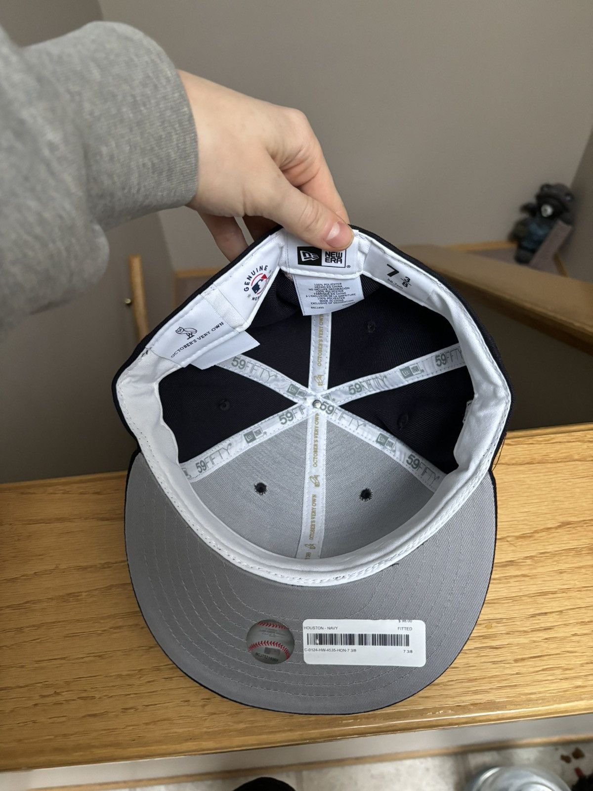 MLB × New Era × October's Very Own OVO x New Era x MLB Houston Astros Fitted Hat Size ONE SIZE - 4 Thumbnail