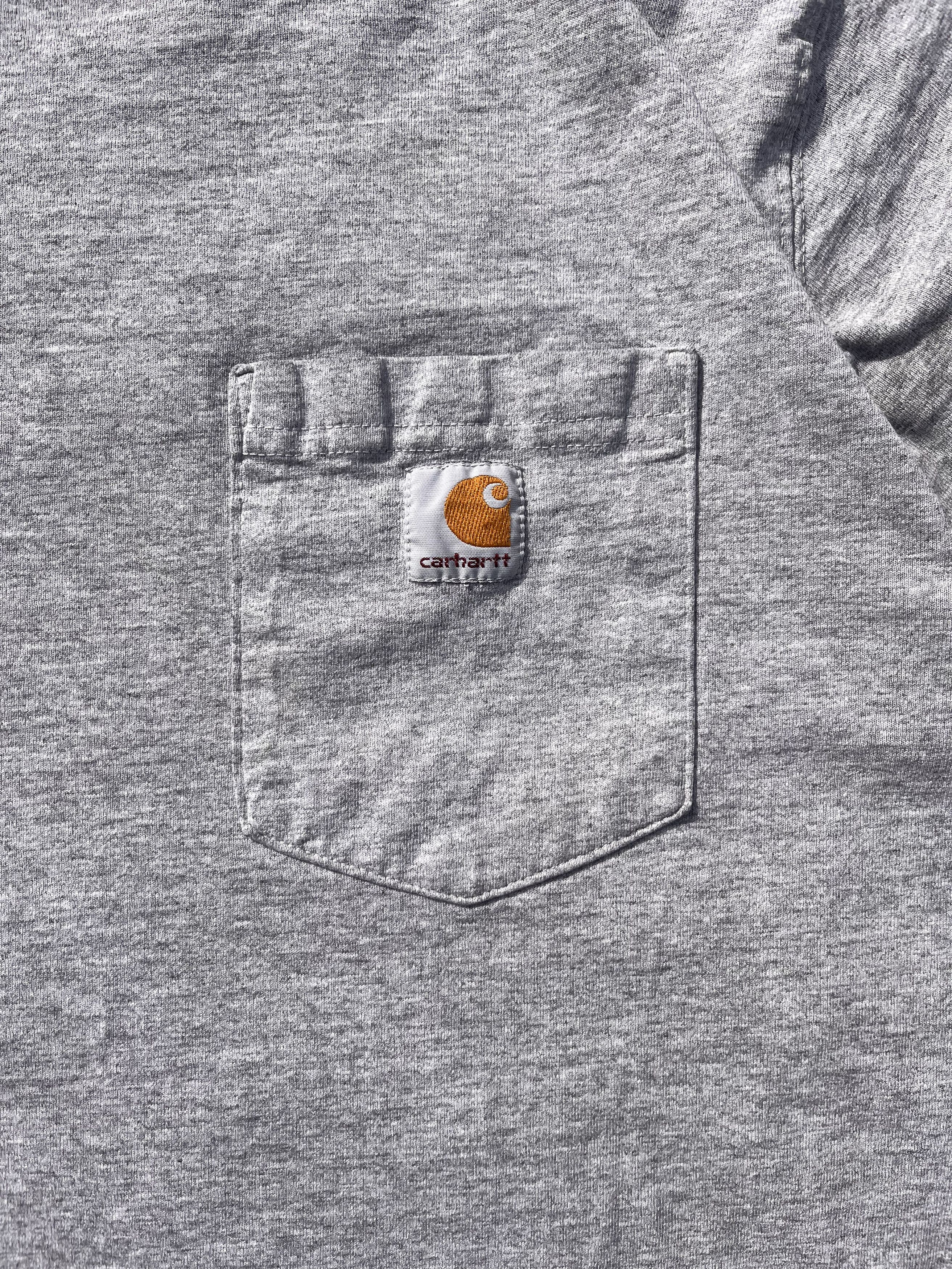 Carhartt Grey Carhartt pocket tee Size US M / EU 48-50 / 2 - 2 Thumbnail
