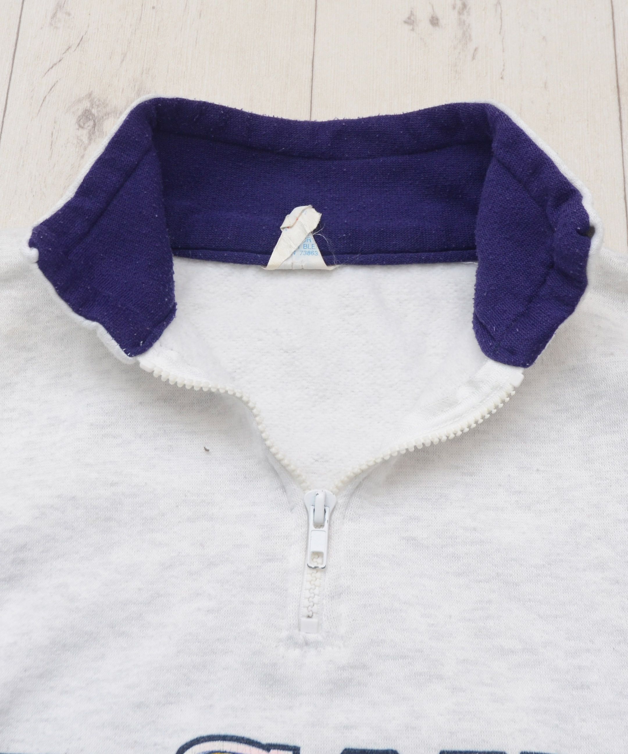 Vintage Vintage 90s San Francisco Tourist Zip Pullover Sweatshirt Size US XL / EU 56 / 4 - 6 Thumbnail