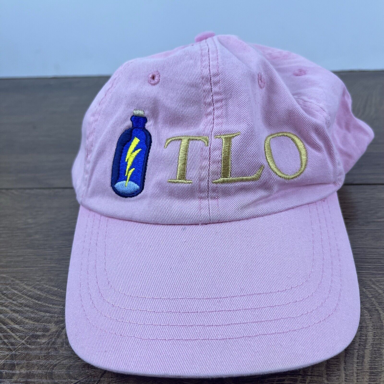Other TLO Hat Pink Cap TLO lightning in a Bottle Adjustable Pink A Size ONE SIZE - 1 Thumbnail