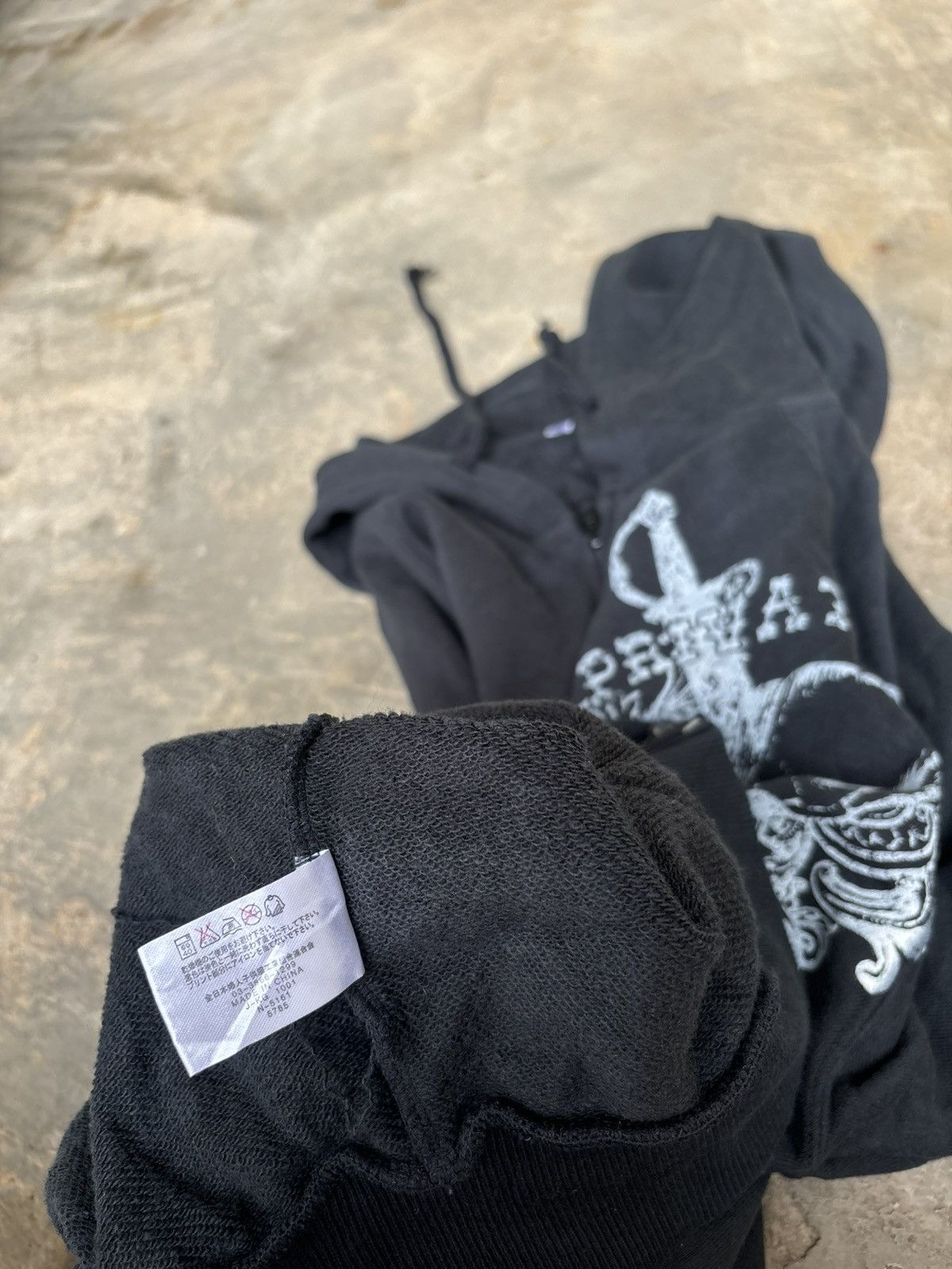 Hysteric Glamour Y2k Private Time Mistylove Skull Hoodie Size US L / EU 52-54 / 3 - 9 Thumbnail