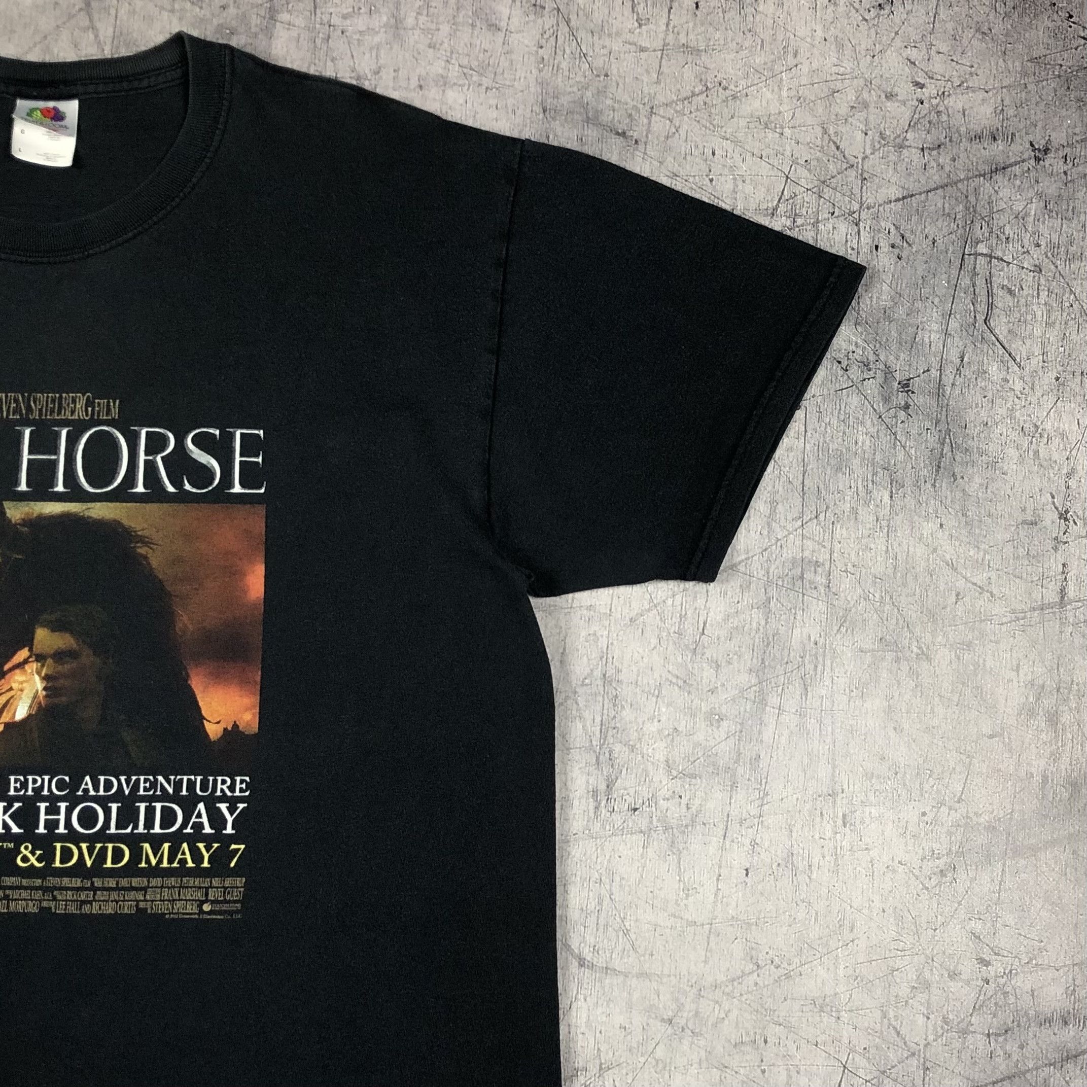 Vintage War Horse 2012 Steven Spielberg Movie Tee Size US L / EU 52-54 / 3 - 5 Thumbnail