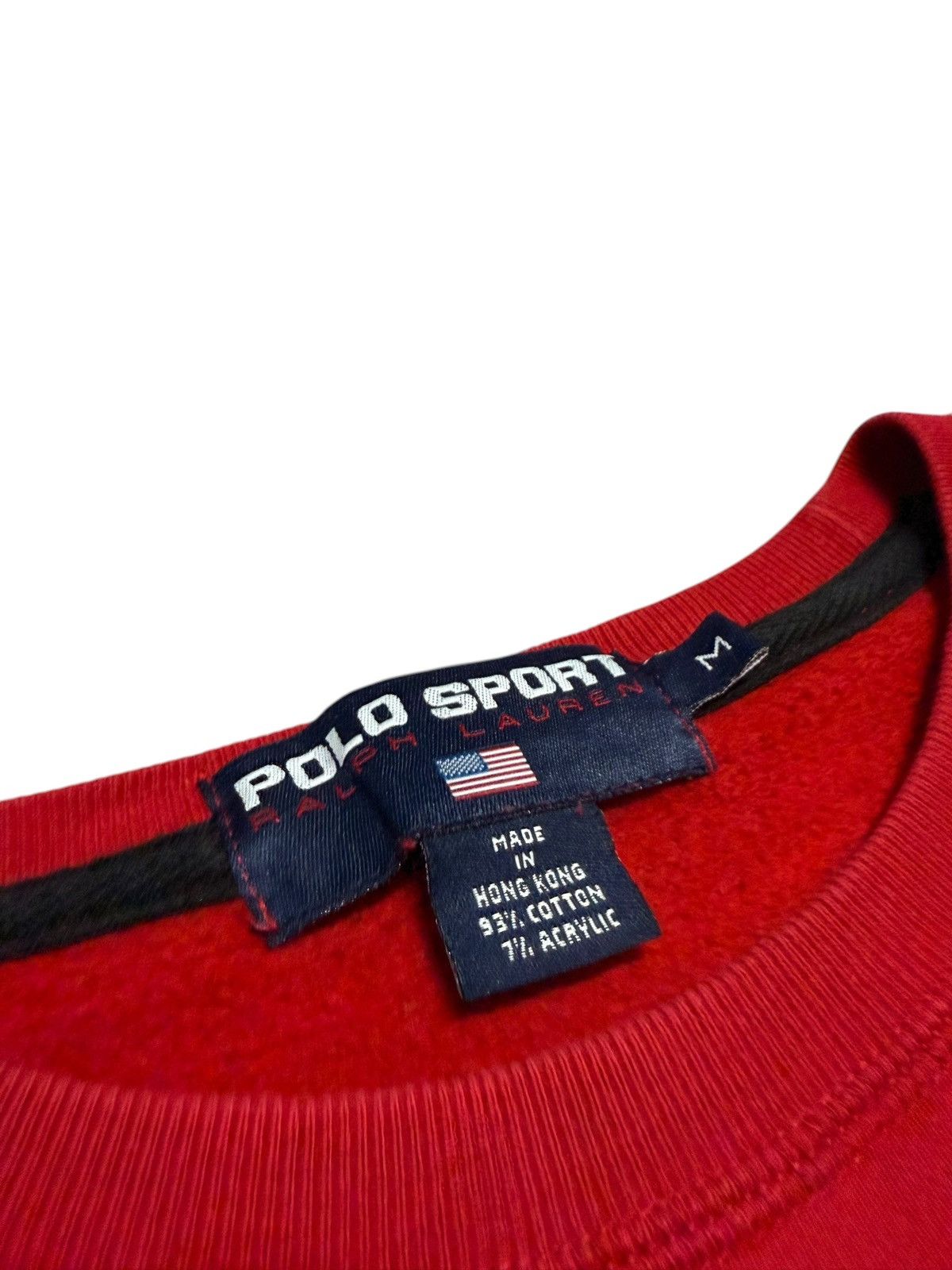 Polo Ralph Lauren Vintage Polo Sport Ralph Lauren Sweatshirt Crewneck Size US M / EU 48-50 / 2 - 3 Thumbnail