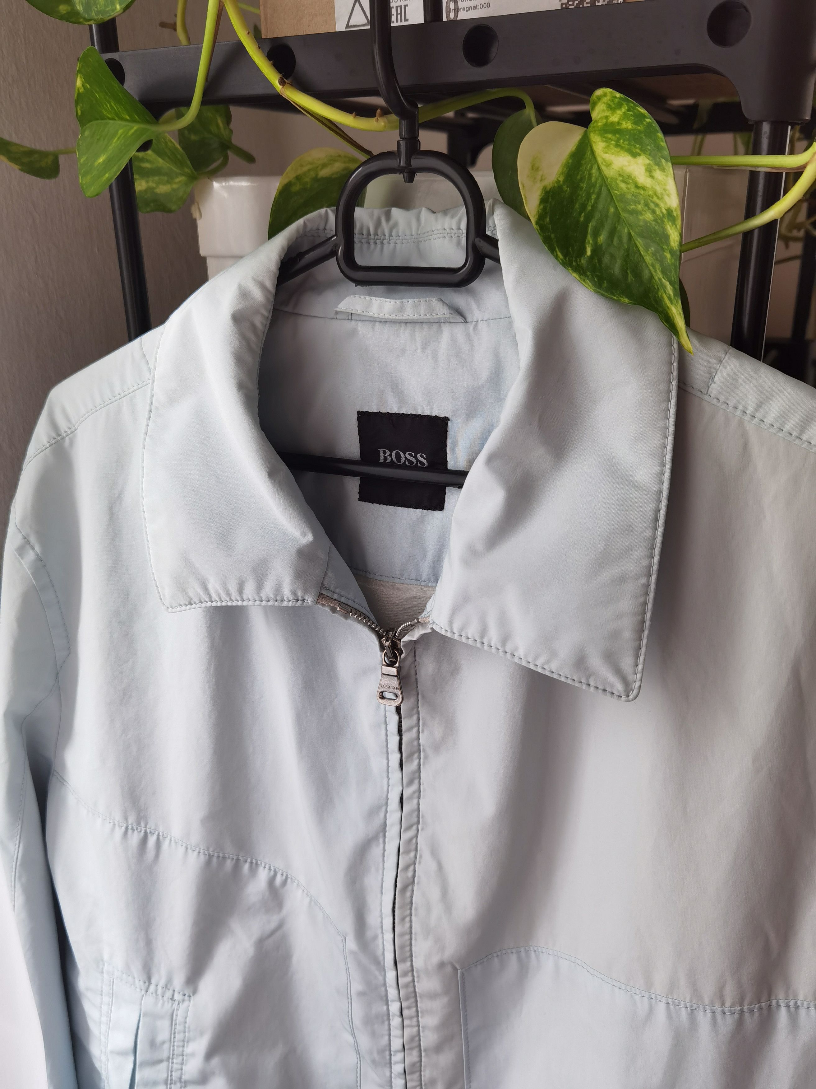 Hugo Boss Hugo Boss Light Blue Jacket Size US M / EU 48-50 / 2 - 2 Thumbnail