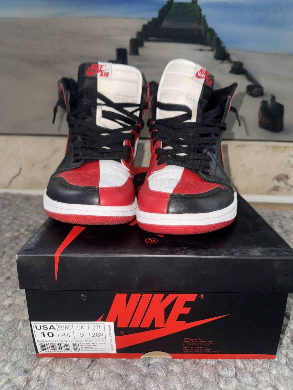 Jordan Brand Jordan 1 Retro High Homage To Home (Non-numbered) Size US 10 / EU 43 - 2 Thumbnail