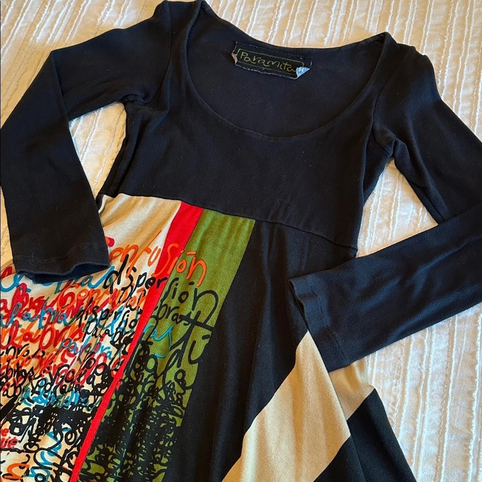 Parasite Y2K Paramita Dress Medium 100% cotton festival whimsy goth Size S / US 4 / IT 40 - 2 Thumbnail