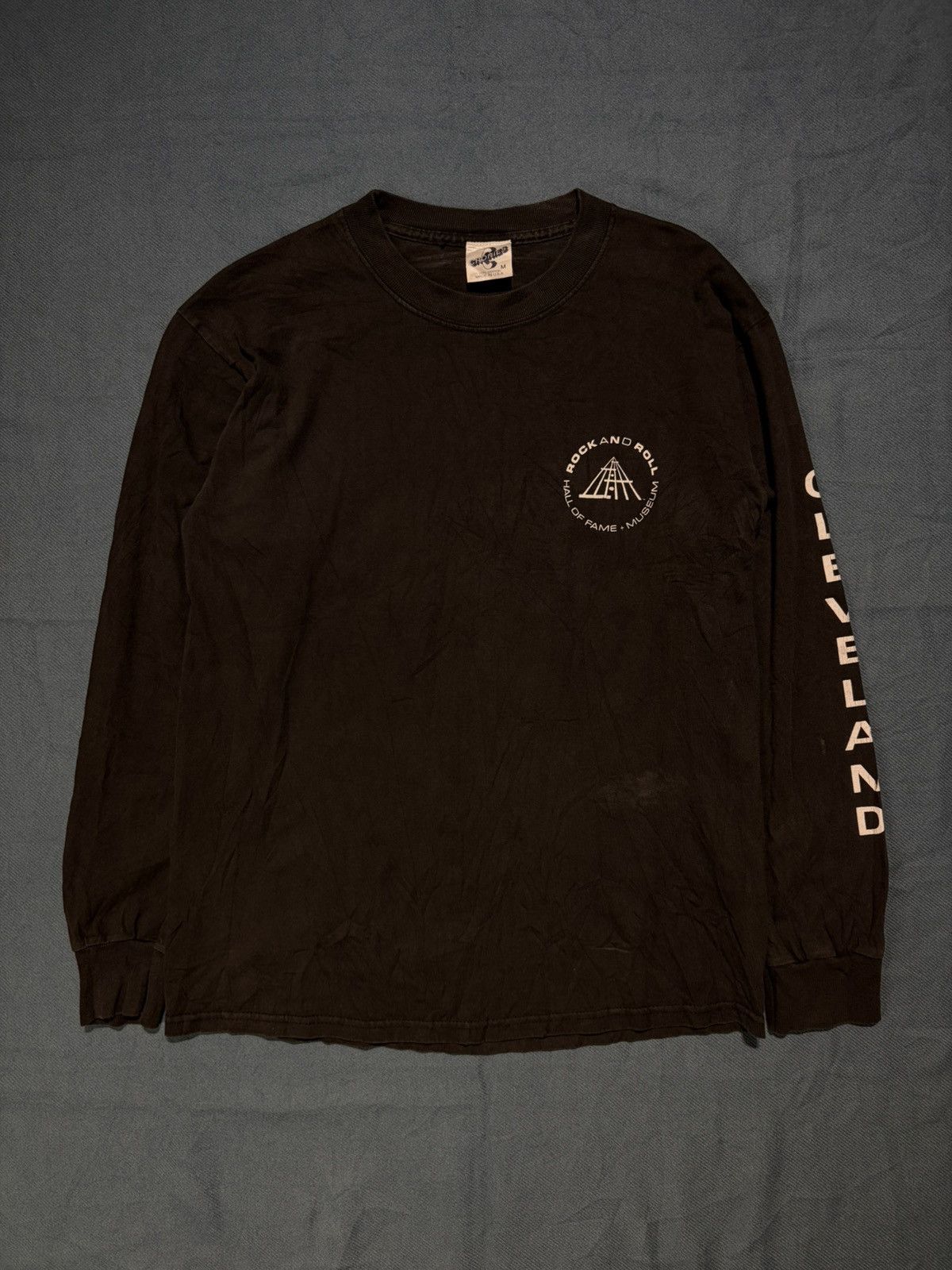 Band Tees 1998 Rock and Roll Hall Of Fame Cronies Tag LS T Shirt Size US M / EU 48-50 / 2 - 6 Thumbnail