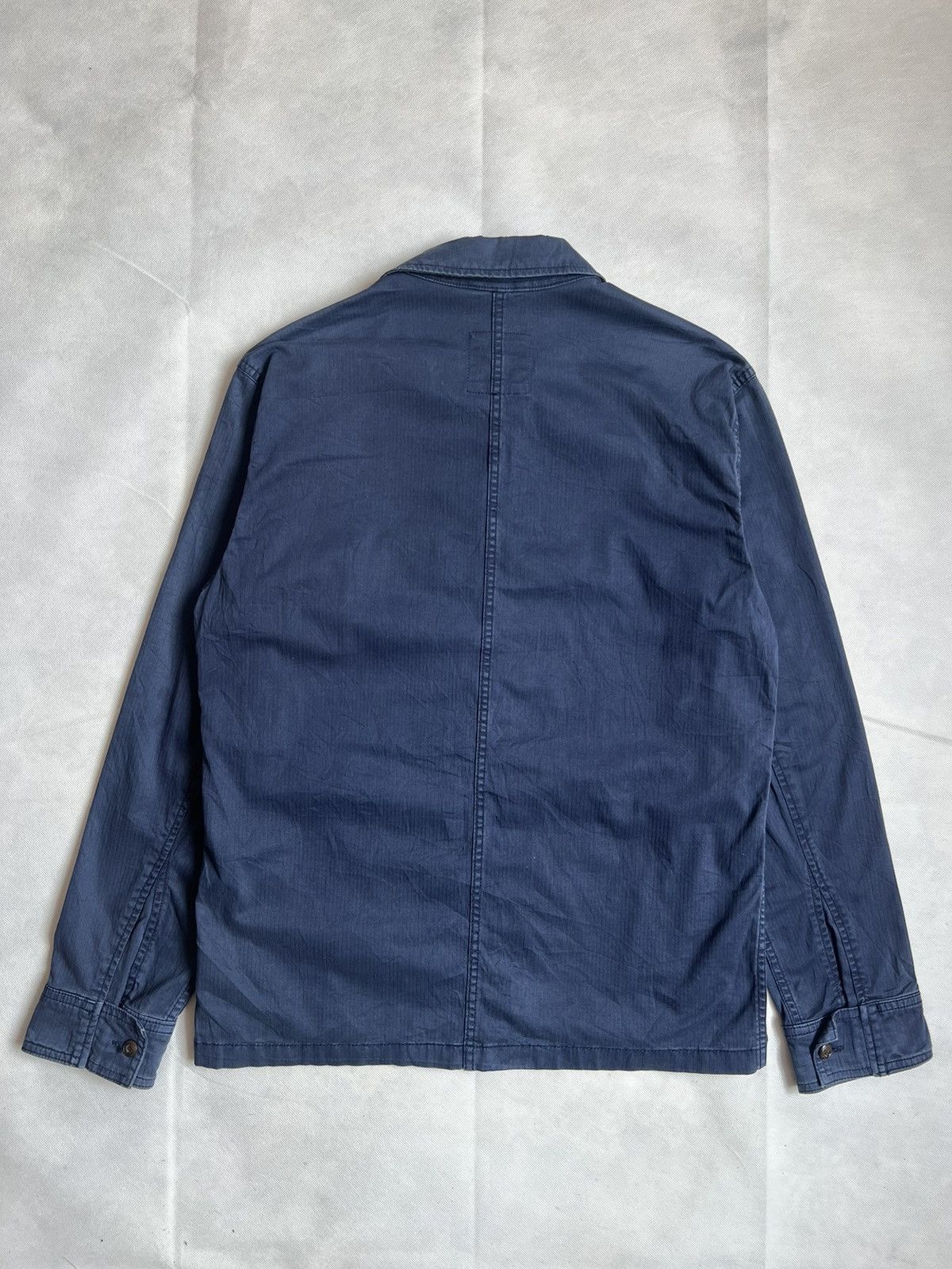 Gap Gap Double Pocket Hickory Stripe Button Up Military Style Size US XS / EU 42 / 0 - 10 Thumbnail