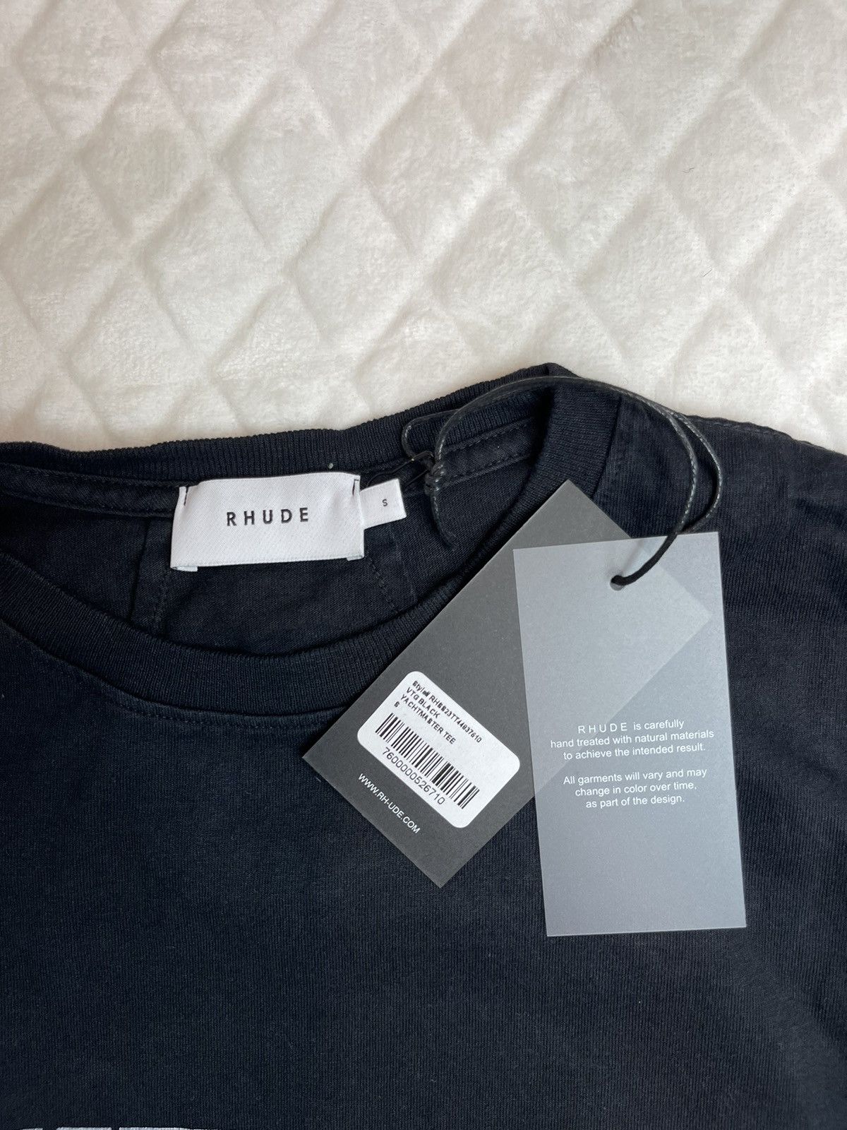 Rhude Rhude Yachtmaster black t-shirt Size US S / EU 44-46 / 1 - 5 Thumbnail