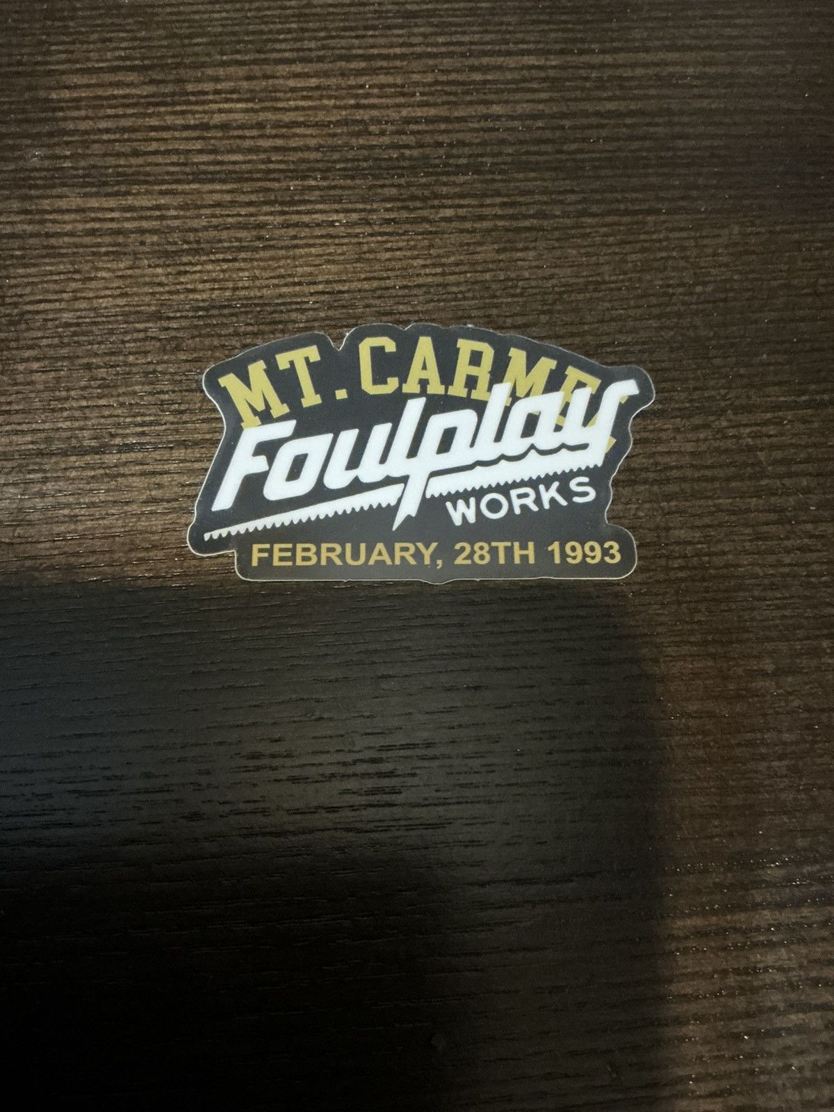Foulplay Company Foul Play Sticker Size ONE SIZE - 1 Preview
