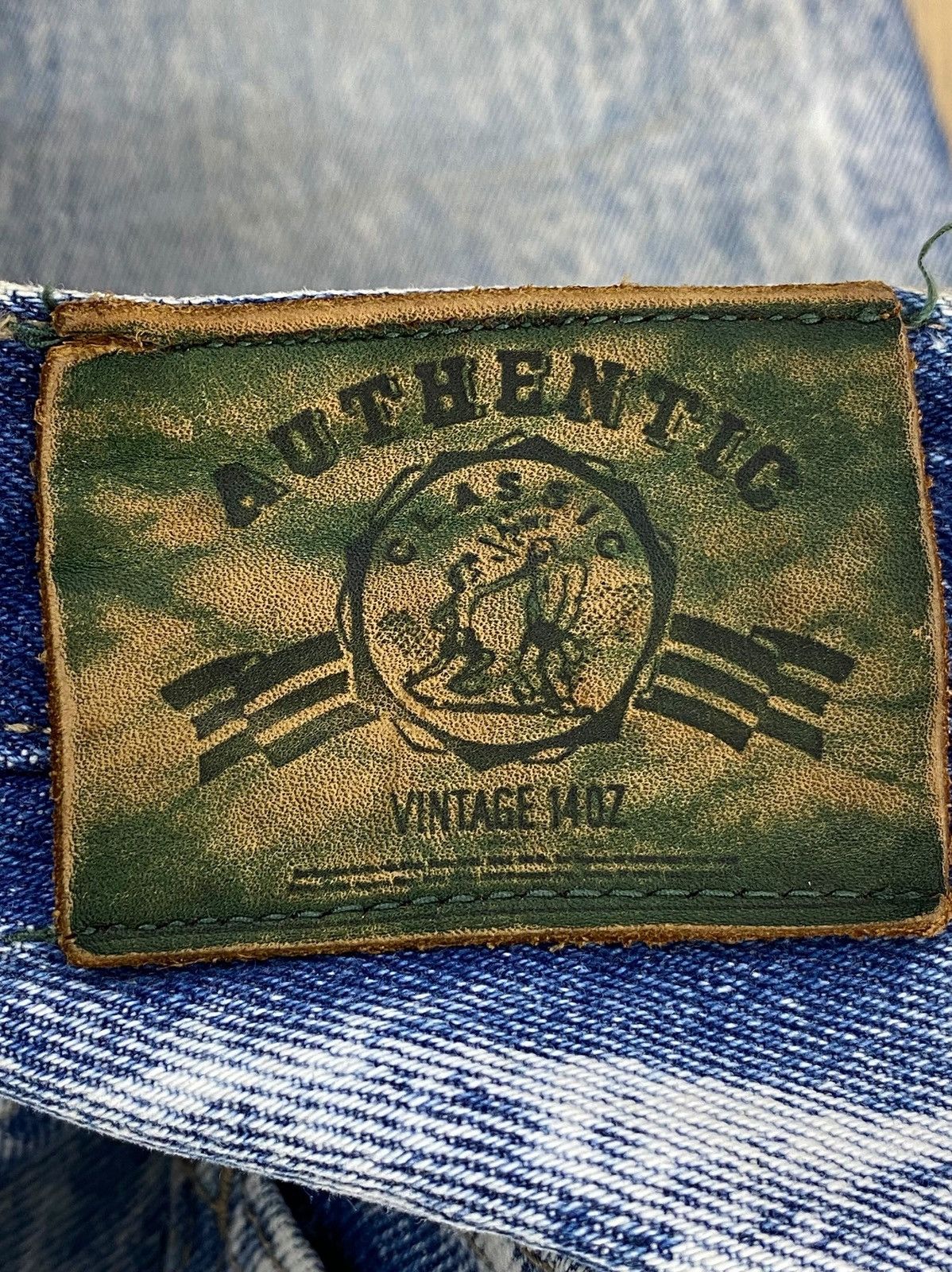 Japanese Brand Japanese Brand Acid Blue Wash Ripped Style Skinny Leg Jeans Size US 30 / EU 46 - 11 Thumbnail