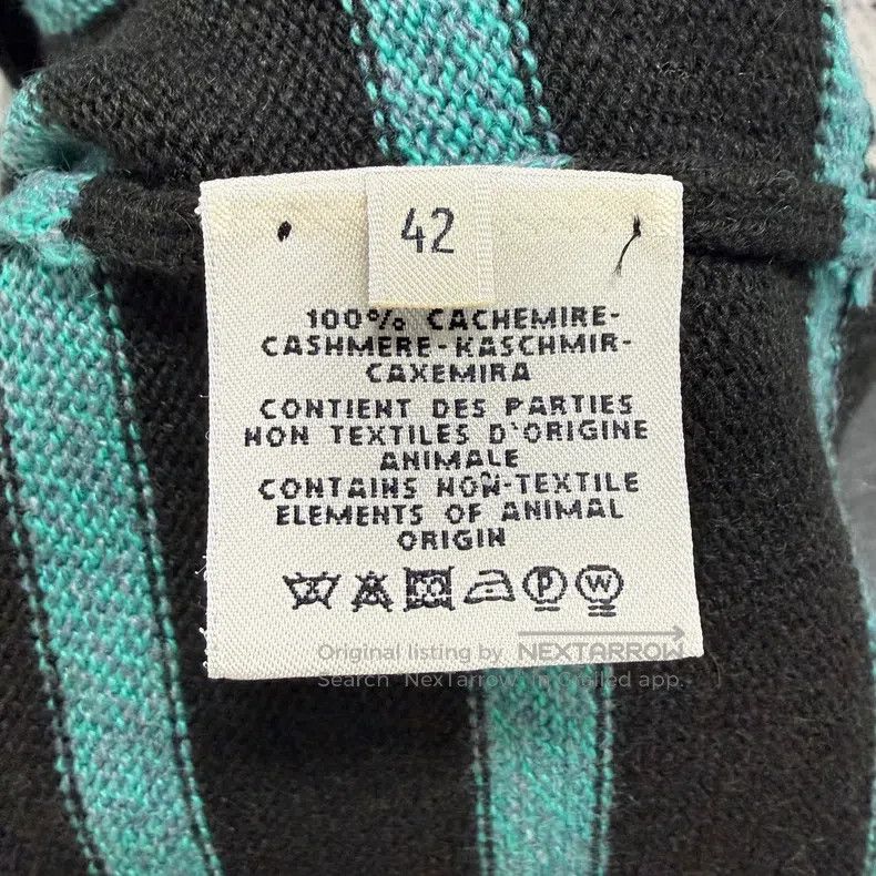 Hermes Hermes Horizontal striped cardigan Size M / US 6-8 / IT 42-44 - 8 Thumbnail