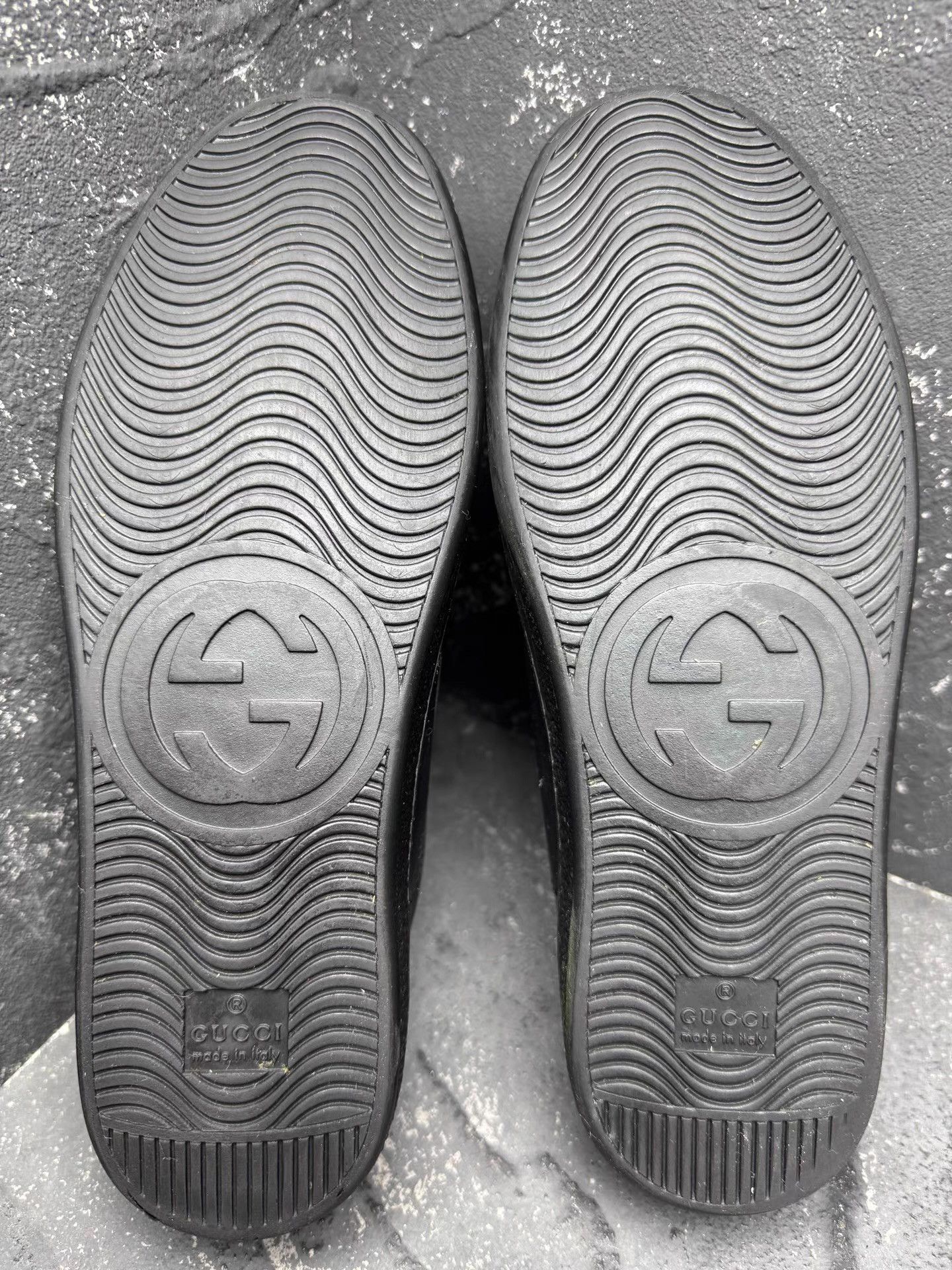 Gucci GUCCI Black & White Double G Sneakers Q10 Size US 5 / EU 37 - 2 Thumbnail