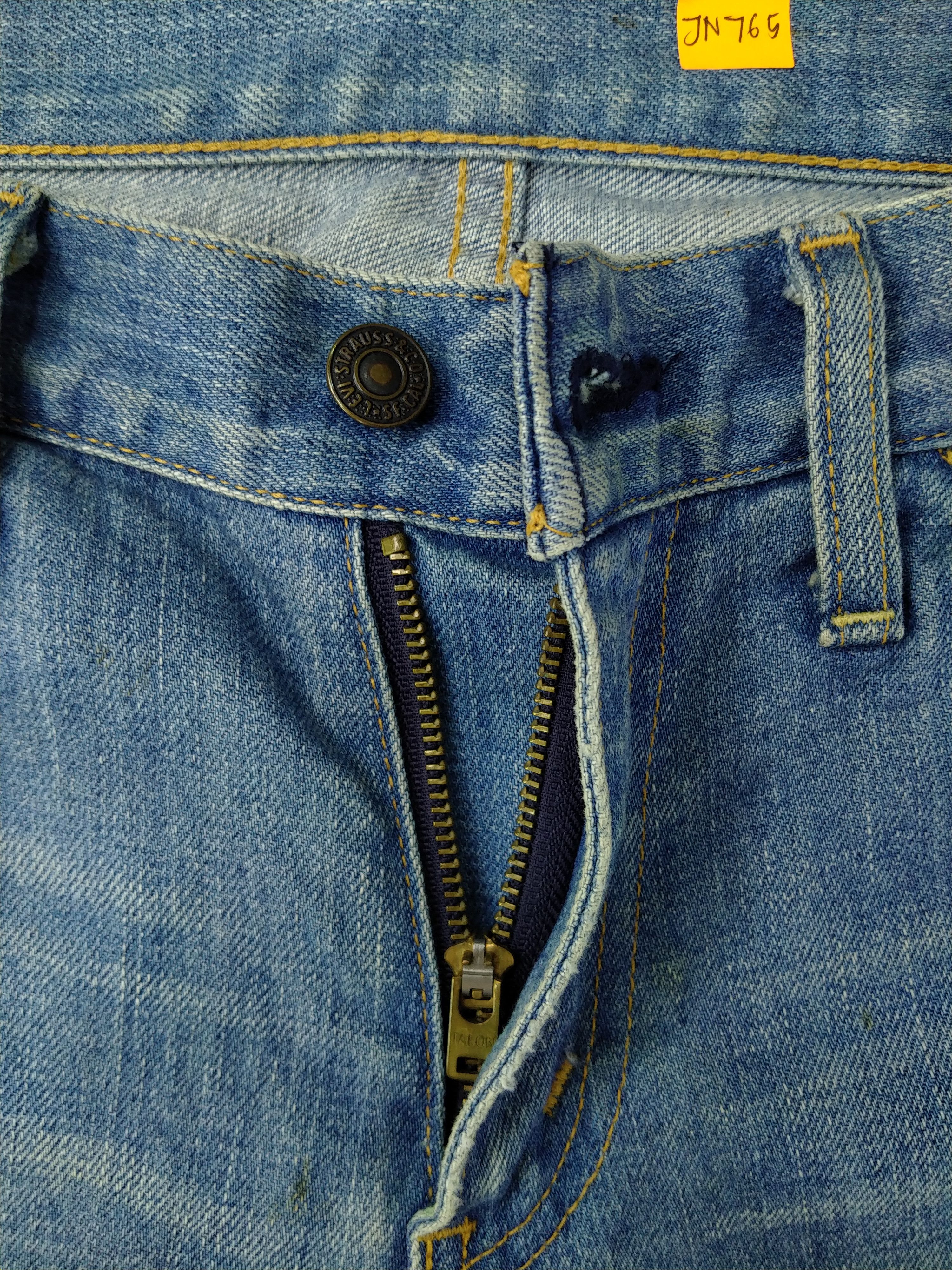 Levi's Light Wash Vintage Levi's Big E Orange Tab Denim -JN765 Size US 31 - 6 Thumbnail