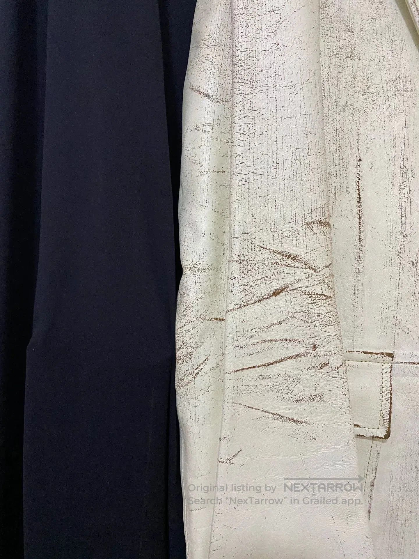Isaac Sellam Experience Issac Sellam Distressed Leather Jacket. Size US M / EU 48-50 / 2 - 2 Thumbnail