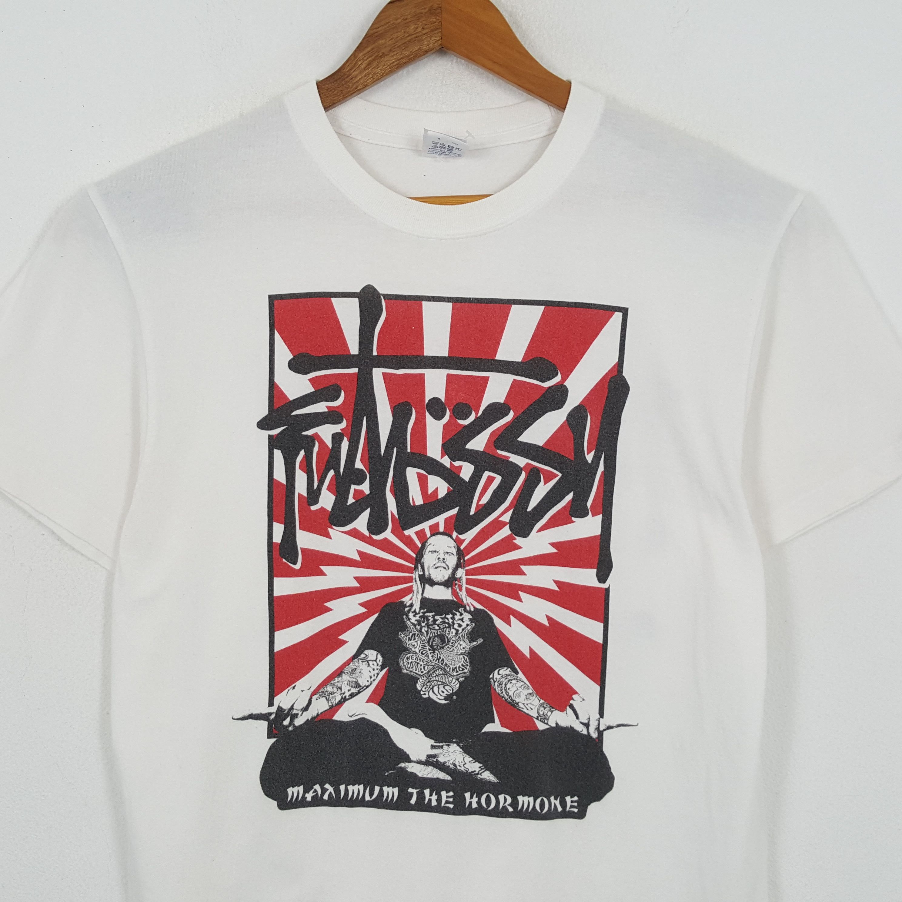 Band Tees × Vintage Vinatge MAXIMUM THE HORMONE Japanese Heavy Metal Band Tees Size US L / EU 52-54 / 3 - 2 Thumbnail