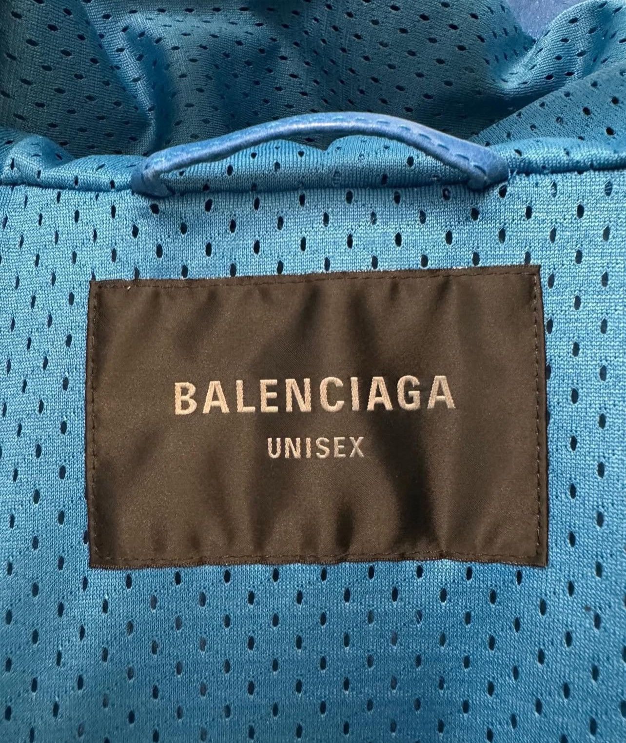 Balenciaga 🔥LOOK 57🔥SUPER RARE Leather Hooded Biker Jacket Size US L / EU 52-54 / 3 - 7 Thumbnail