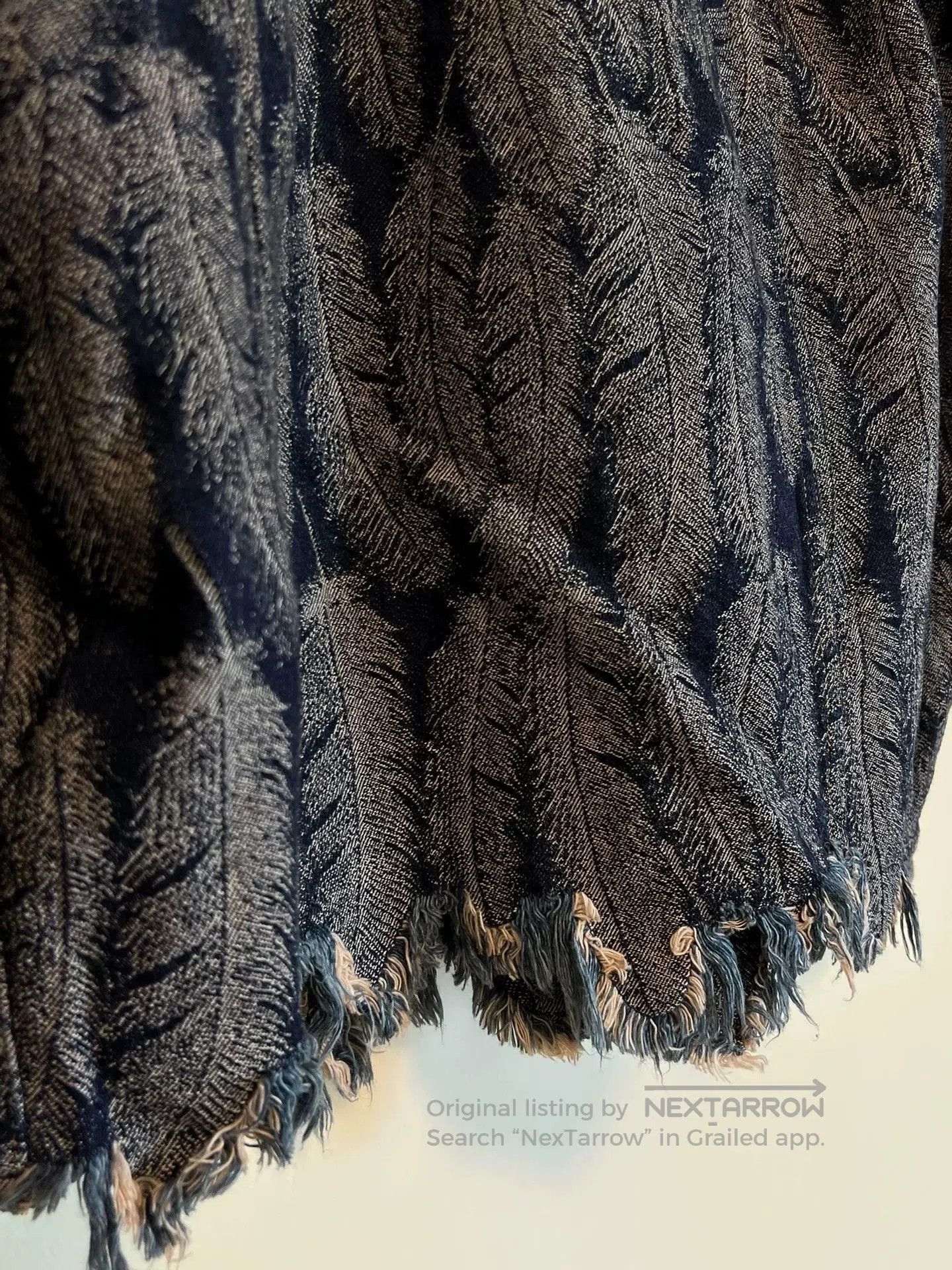 Kapital Kapital Feather Print Denim Jacket. Size US XL / EU 56 / 4 - 7 Thumbnail