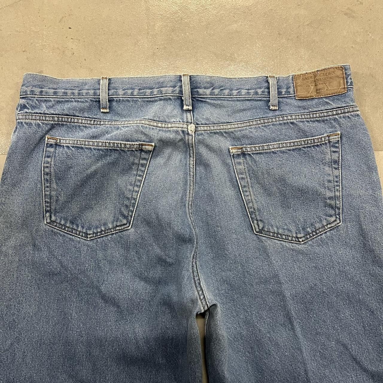 Vintage Vintage Y2K/2000s Baggy Faded Glory Skater Style Denim jeans! Size US 42 / EU 58 - 6 Thumbnail