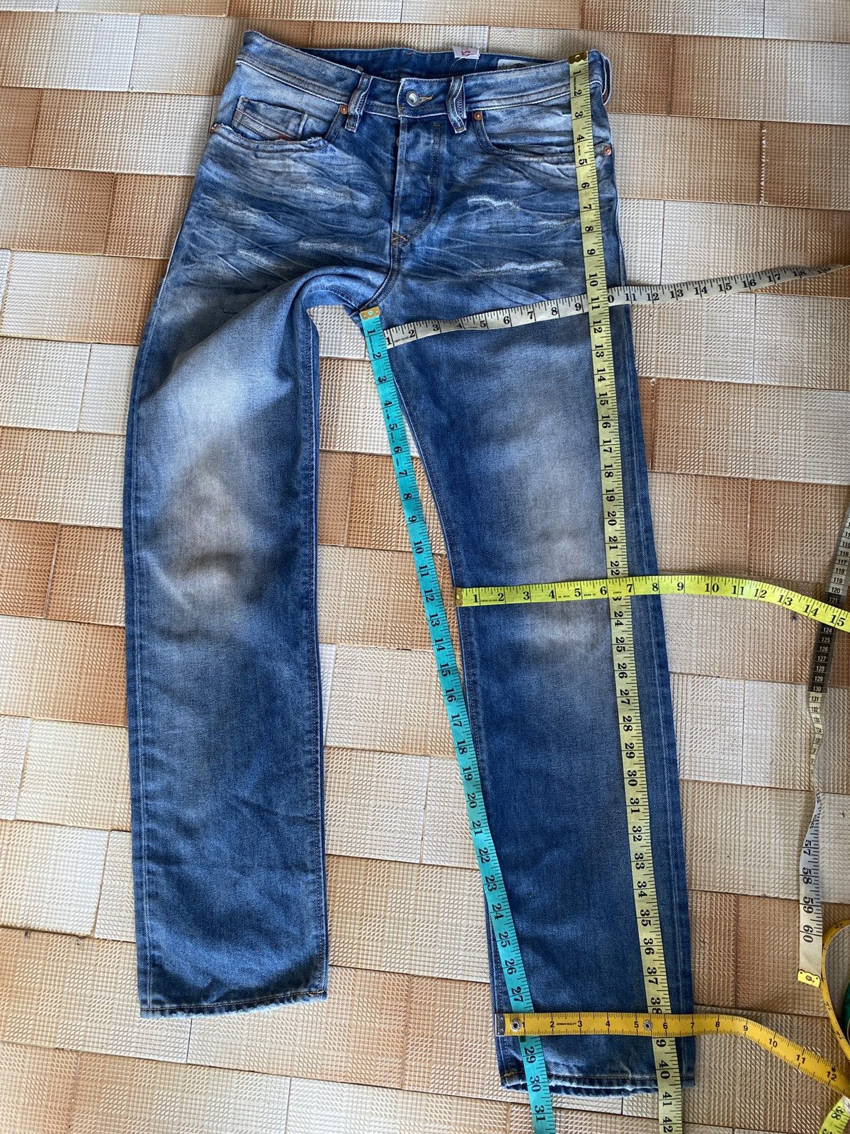 Diesel × Vintage Vintage diesel buster skiny denim Size US 30 / EU 46 - 20 Thumbnail
