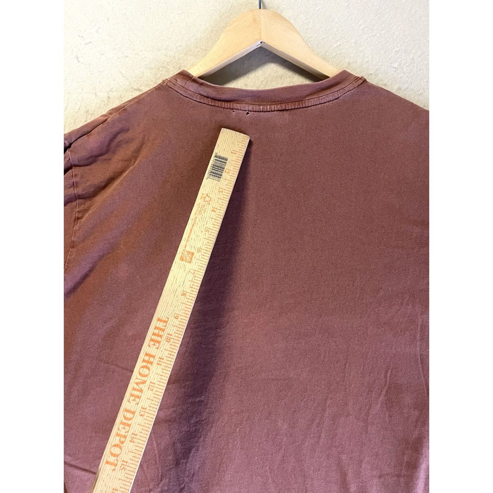 Rhythm Rhythm Rust Crew Neck Short Sleeve T-Shirt Men L Color Rust See All Pics Flaws Size US L / EU 52-54 / 3 - 6 Thumbnail
