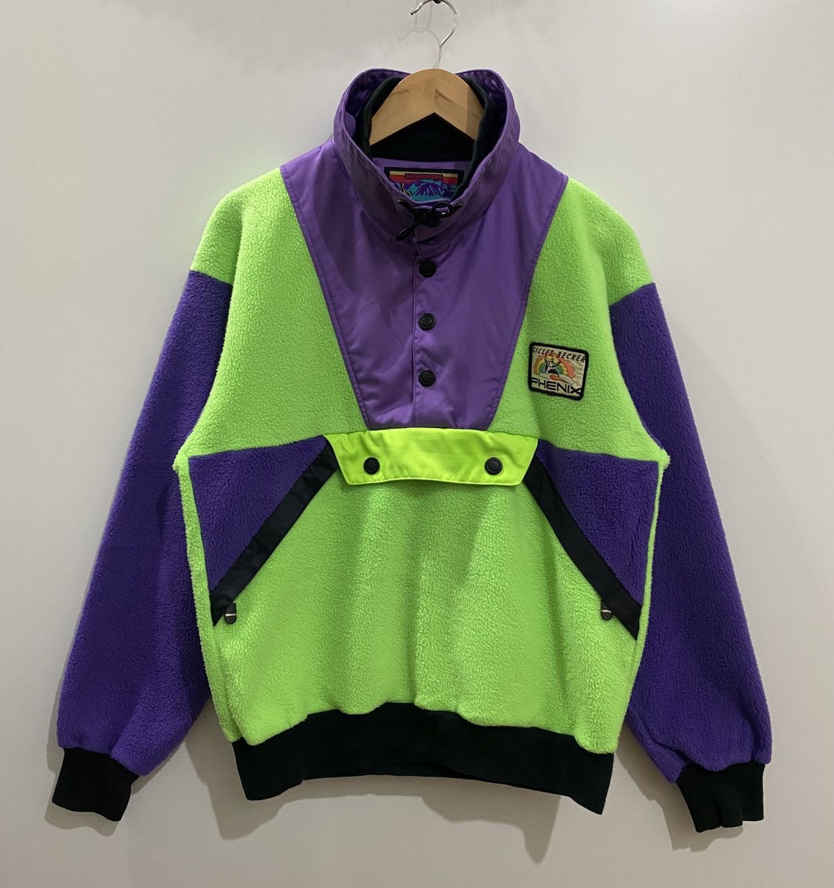 Phenix VINTAGE SNOWBOARDING GILLES BECKER PHENIX Size US L / EU 52-54 / 3 - 1 Thumbnail
