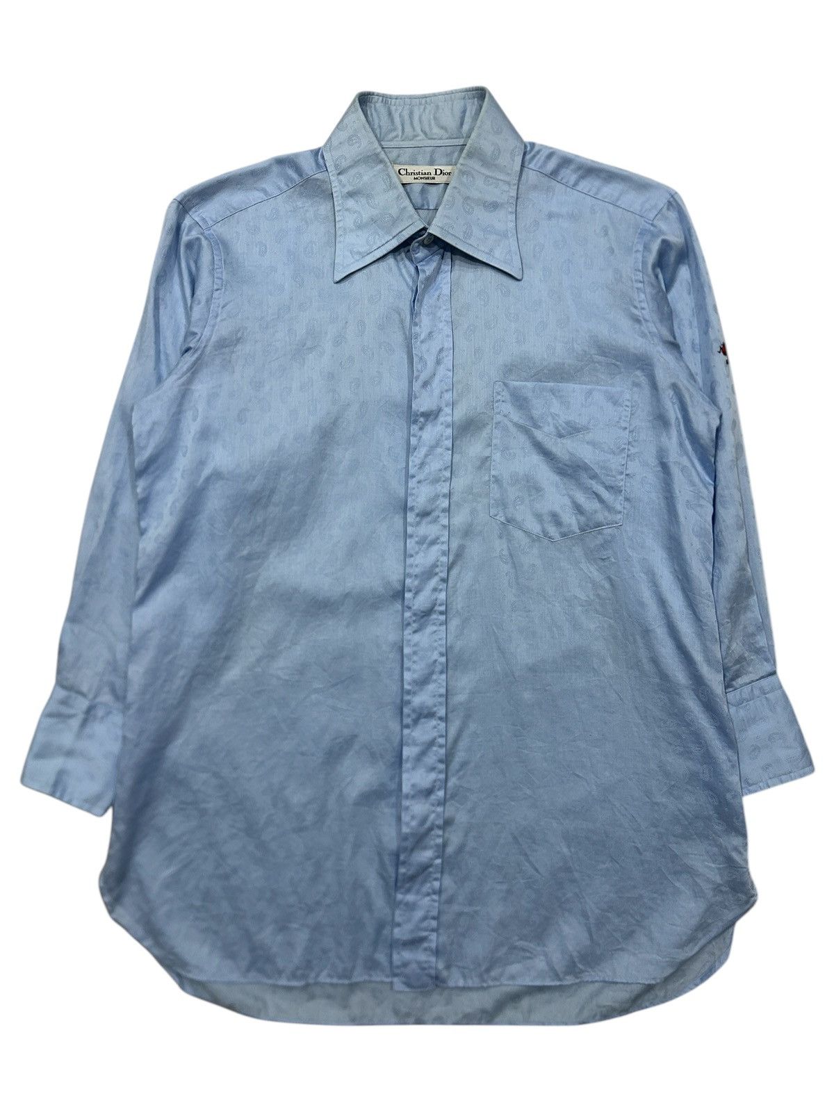 Christian Dior Monsieur × Dior × Vintage Vintage Christian Dior Paisley Button Up Size US M / EU 48-50 / 2 - 1 Thumbnail
