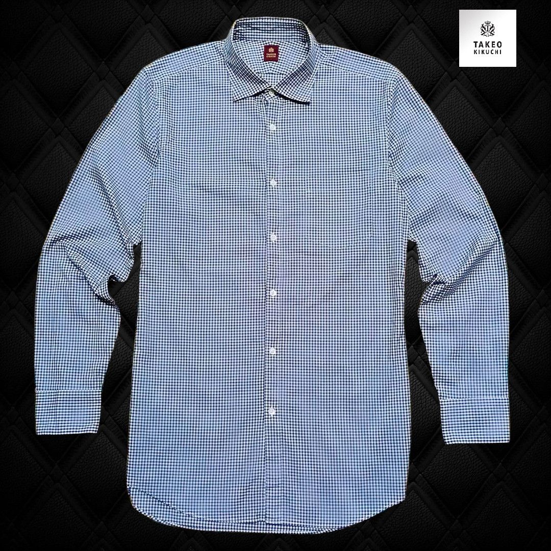 Takeo Kikuchi Takeo Kikuchi Slim Fit Shirt Made in Japan ( M ) Size US M / EU 48-50 / 2 - 1 Thumbnail