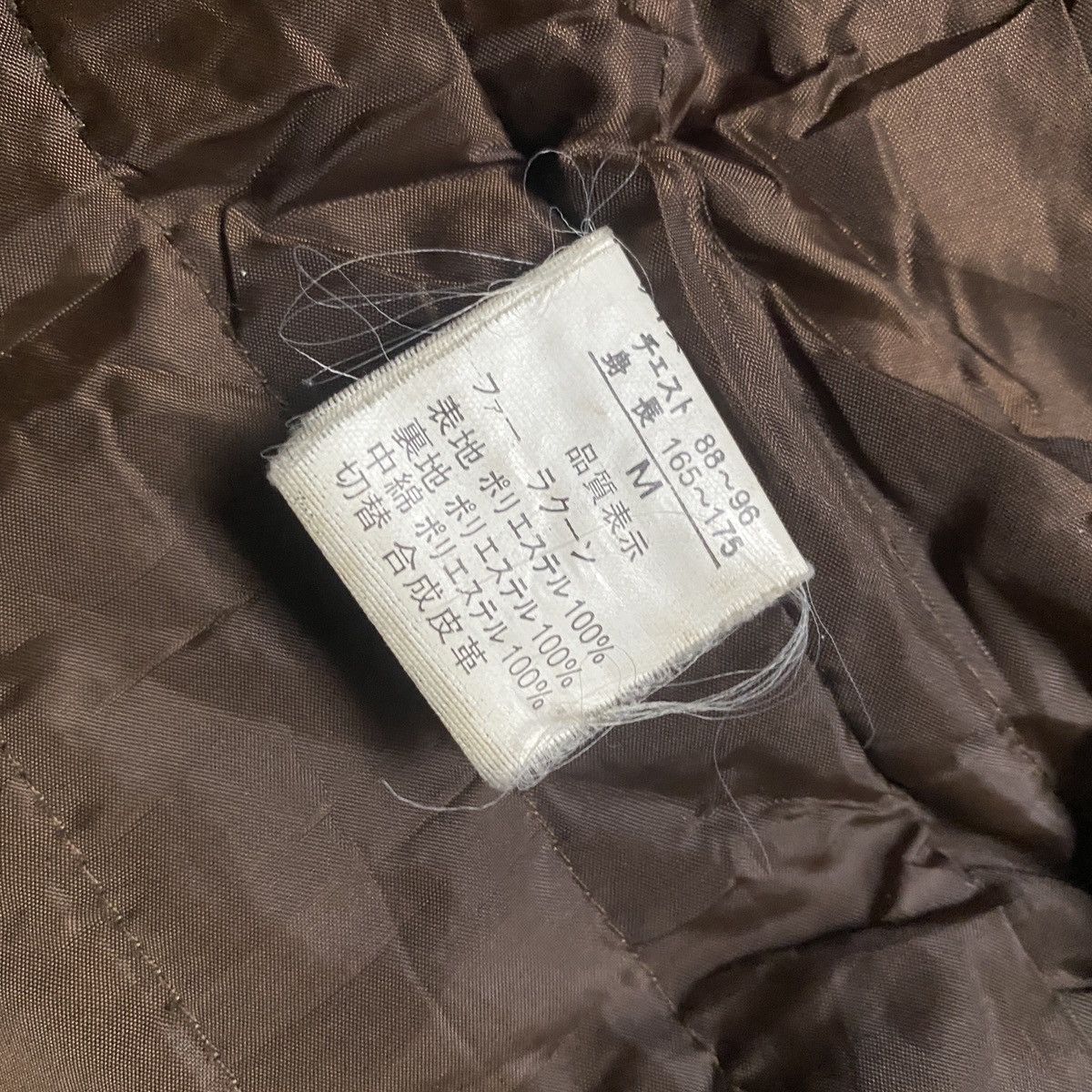 If Six Was Nine 2000's In The Attic Bondage Chain Fur Jacket Size US M / EU 48-50 / 2 - 11 Thumbnail