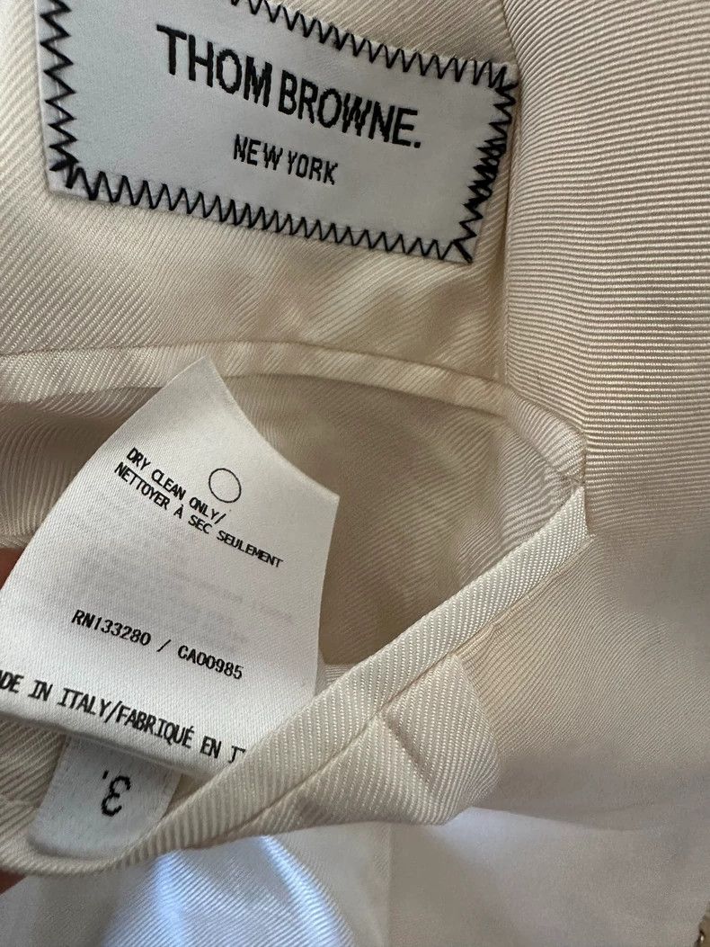 Thom Browne Thom Browne Heavy heavy tweed coat Size M / US 6-8 / IT 42-44 - 7 Thumbnail