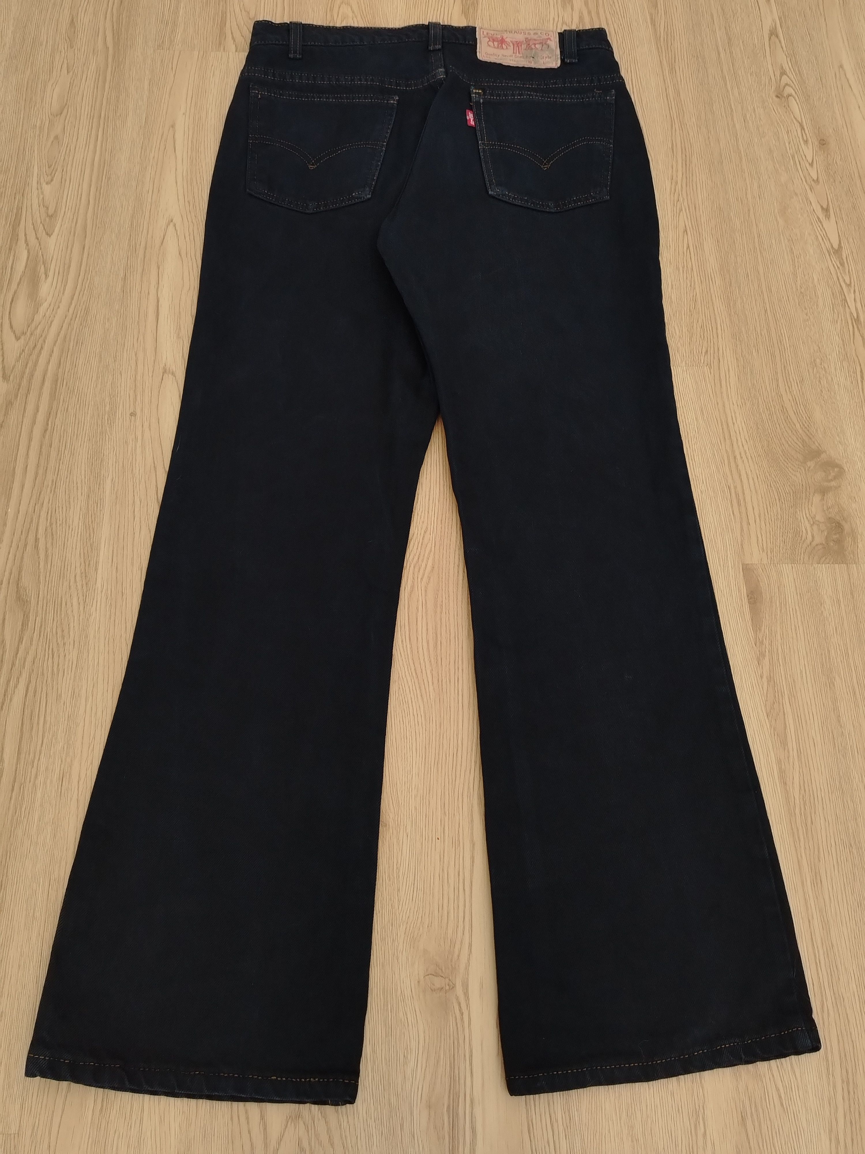 Levi's Levis 517 Jeans Bootcut Super Black USA Size US 31 - 14 Thumbnail