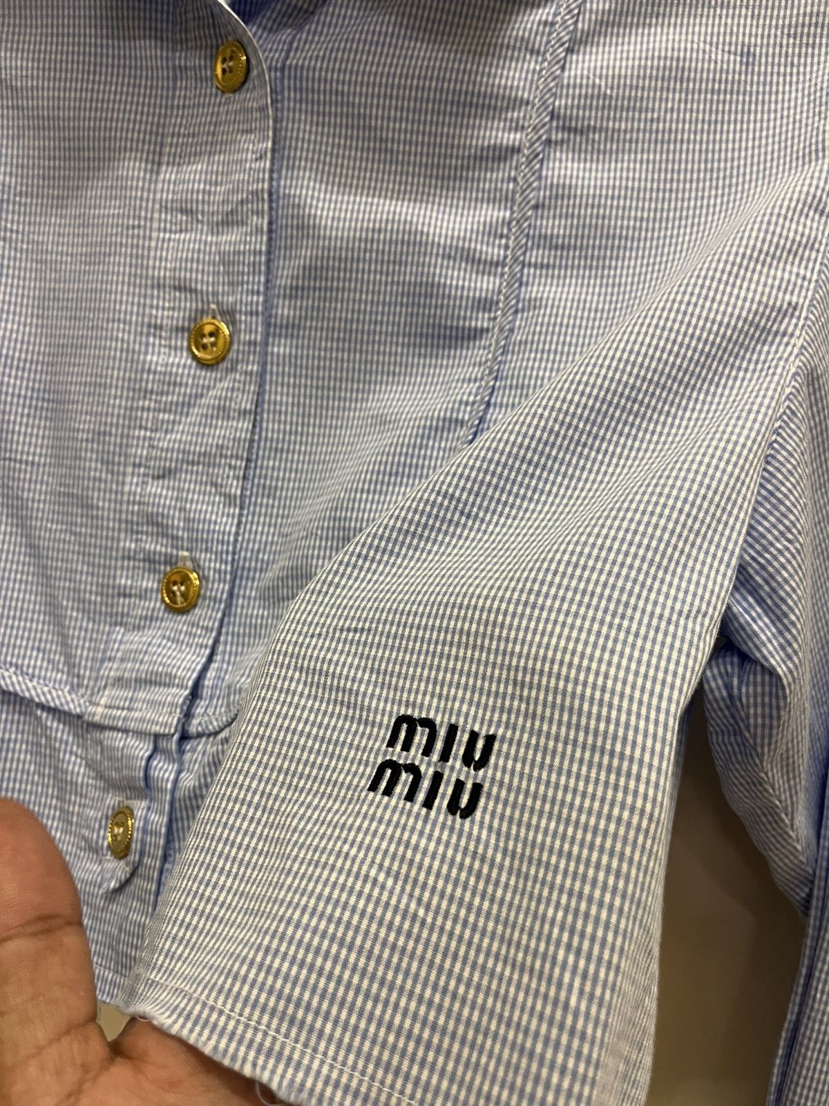 Miu Miu Miu Miu Croptop Size M / US 6-8 / IT 42-44 - 20 Thumbnail