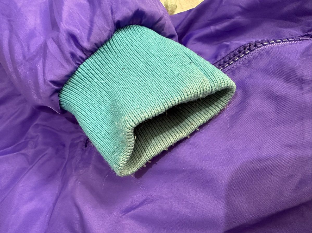 Columbia Vintage Columbia 90s Reversible Bomber Jacket Purple/Teal M Size M / US 6-8 / IT 42-44 - 13 Thumbnail
