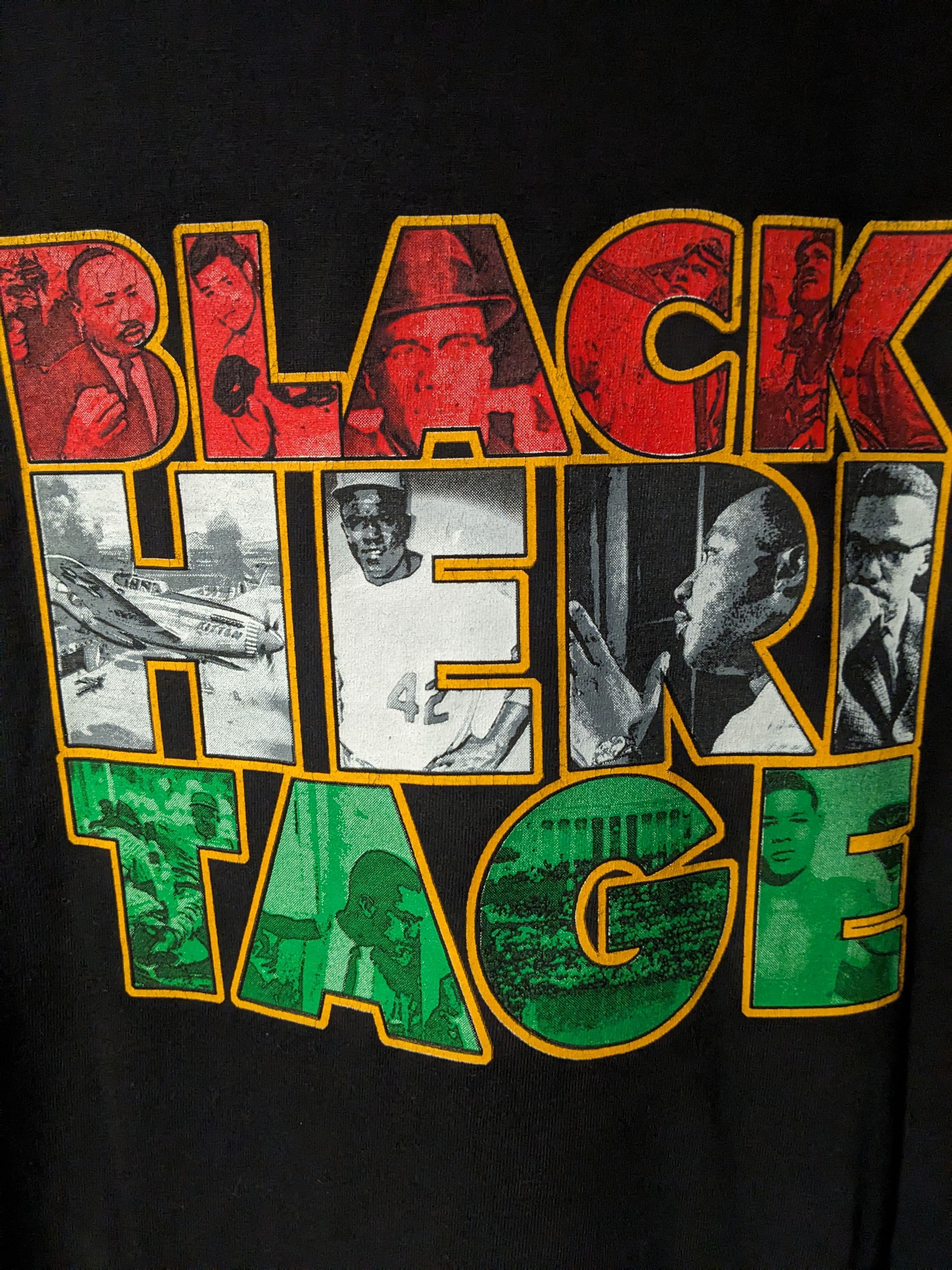 Vintage Vintage Black Heritage and Proud of it 3X-large T-Shirt Size US XXL / EU 58 / 5 - 5 Thumbnail
