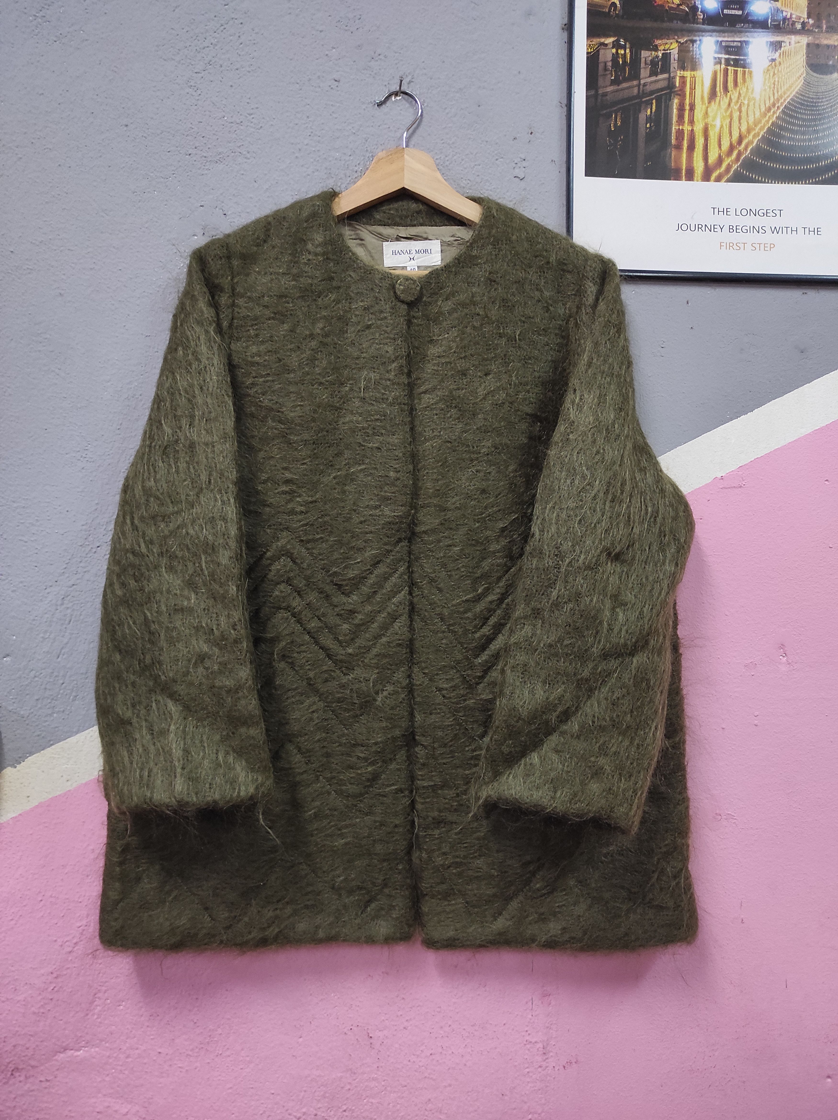 Hanae Mori HANAE MORI LUXURY FUR CARDIGAN JACKET Size M / US 6-8 / IT 42-44 - 1 Thumbnail
