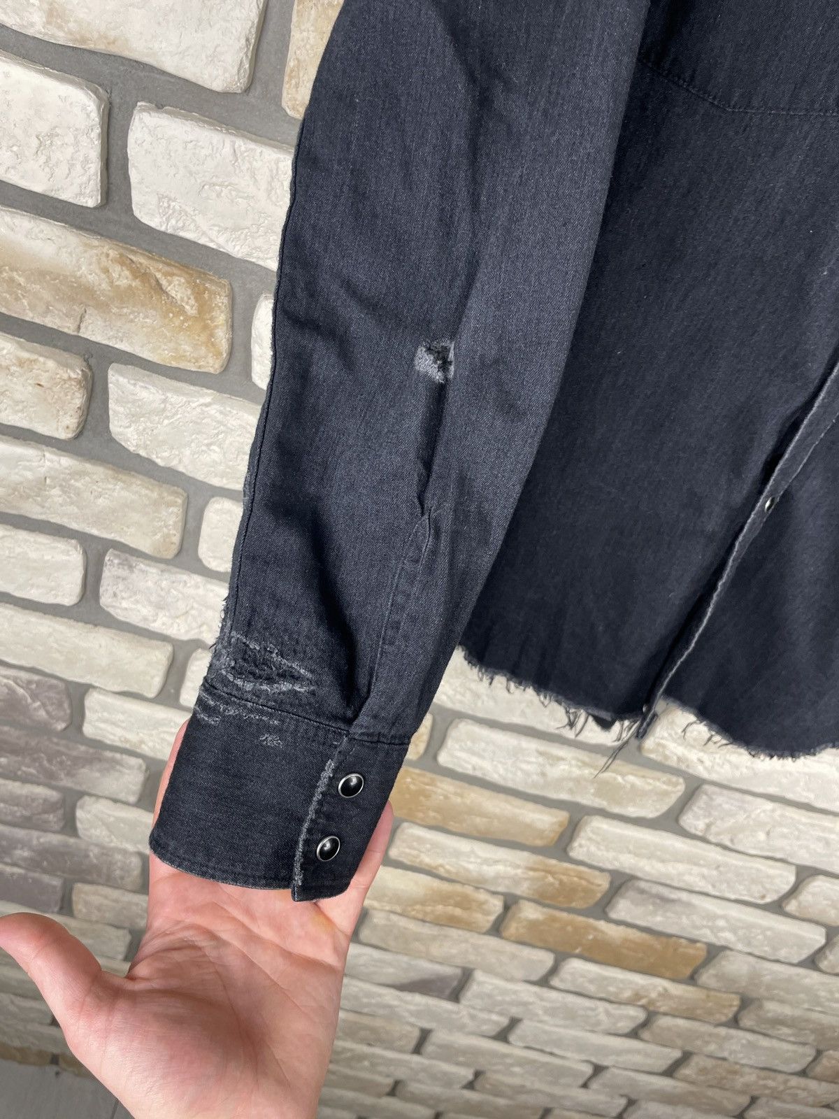 Designer Very rare oversize jeans shirt Saint laurent Paris Size US M / EU 48-50 / 2 - 6 Thumbnail