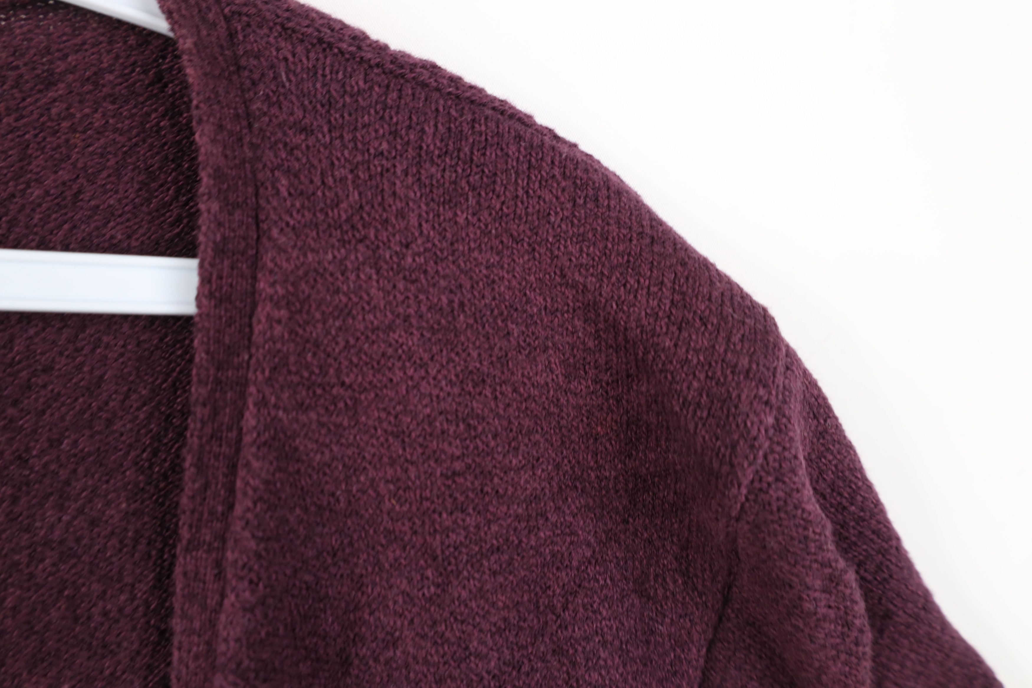 Gap Vintage Y2K Gap Knit Babydoll Tie Wrap Sweater Purple Size XL / US 12-14 / IT 48-50 - 8 Thumbnail
