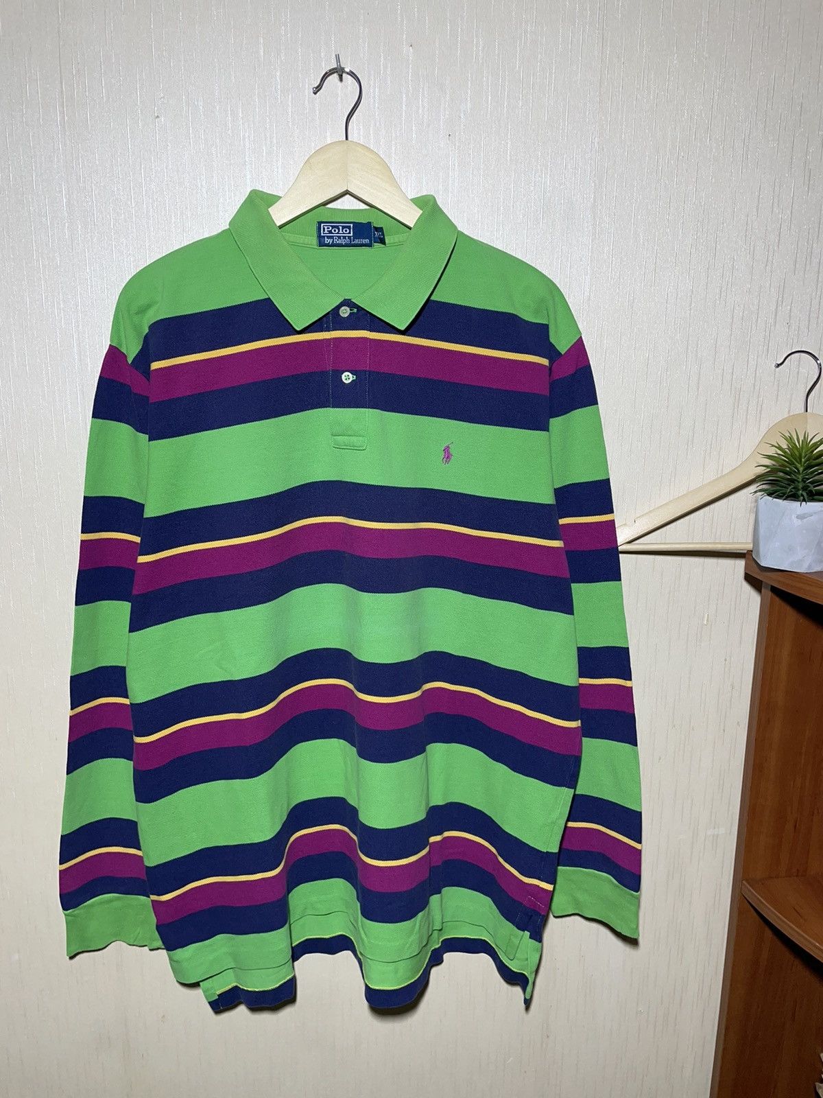 Polo Ralph Lauren × Vintage Polo Ralph Lauren vintage rugby jersey 90s Size US XXL / EU 58 / 5 - 1 Thumbnail