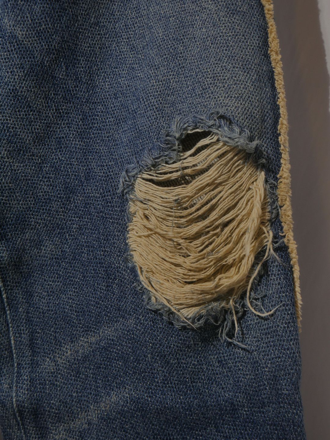 Doublet AW23 150% Thick Yarn Denim Pants Size US 32 / EU 48 - 5 Thumbnail