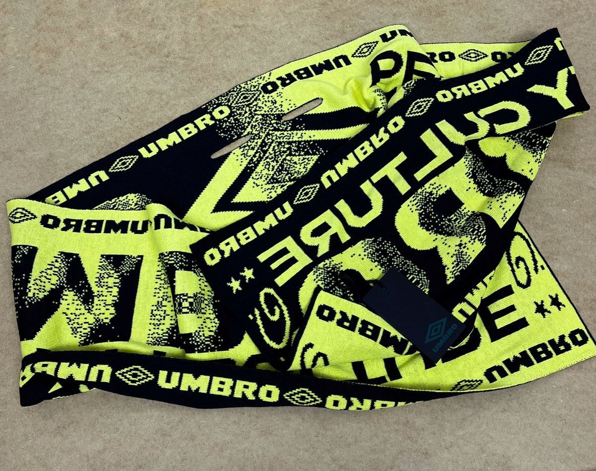 Slam Jam × Umbro 🔥 UMBRO X SLAM JAM Penalty Culture Eye Scarf Size ONE SIZE - 4 Thumbnail