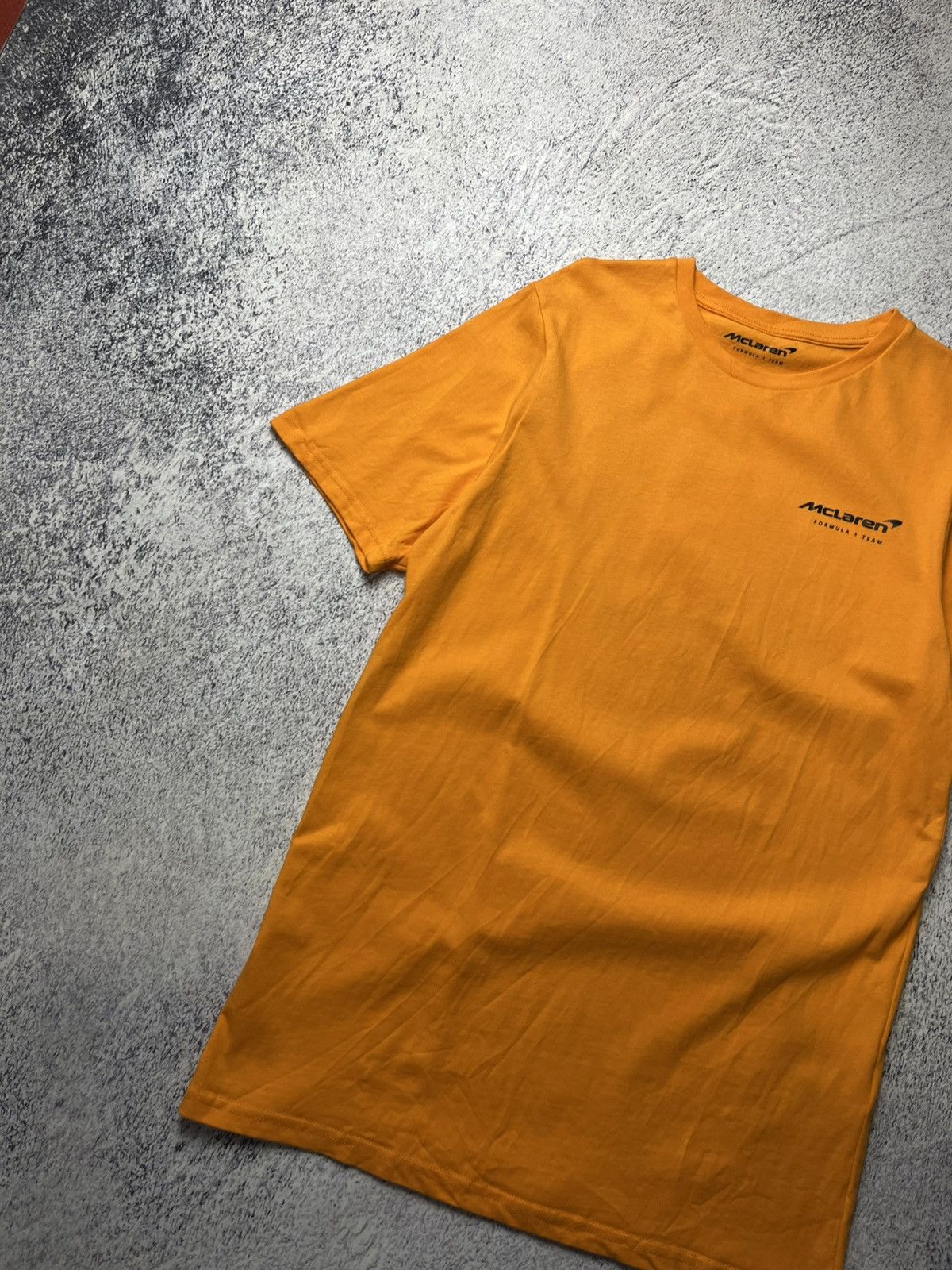 Vintage Mclaren big logo Orange t-shirt tee 90s racing moto rare Size US M / EU 48-50 / 2 - 3 Thumbnail